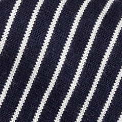 Tipped microstripe socks NAVY IVORY MICROSTRIPE