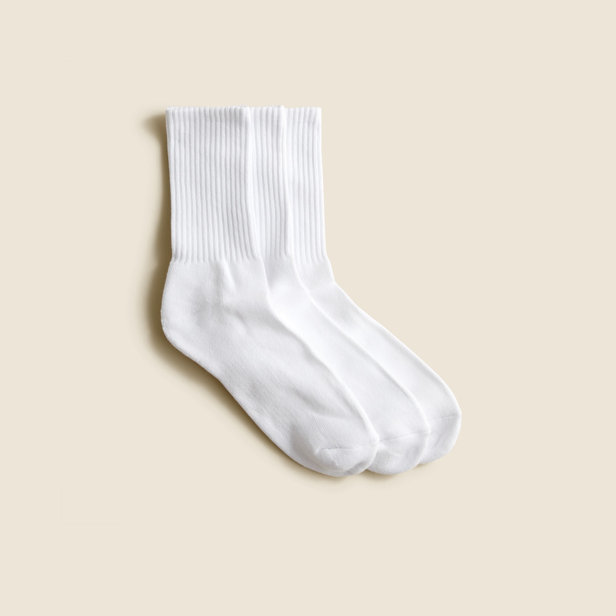 mens Athletic crew socks three-pack