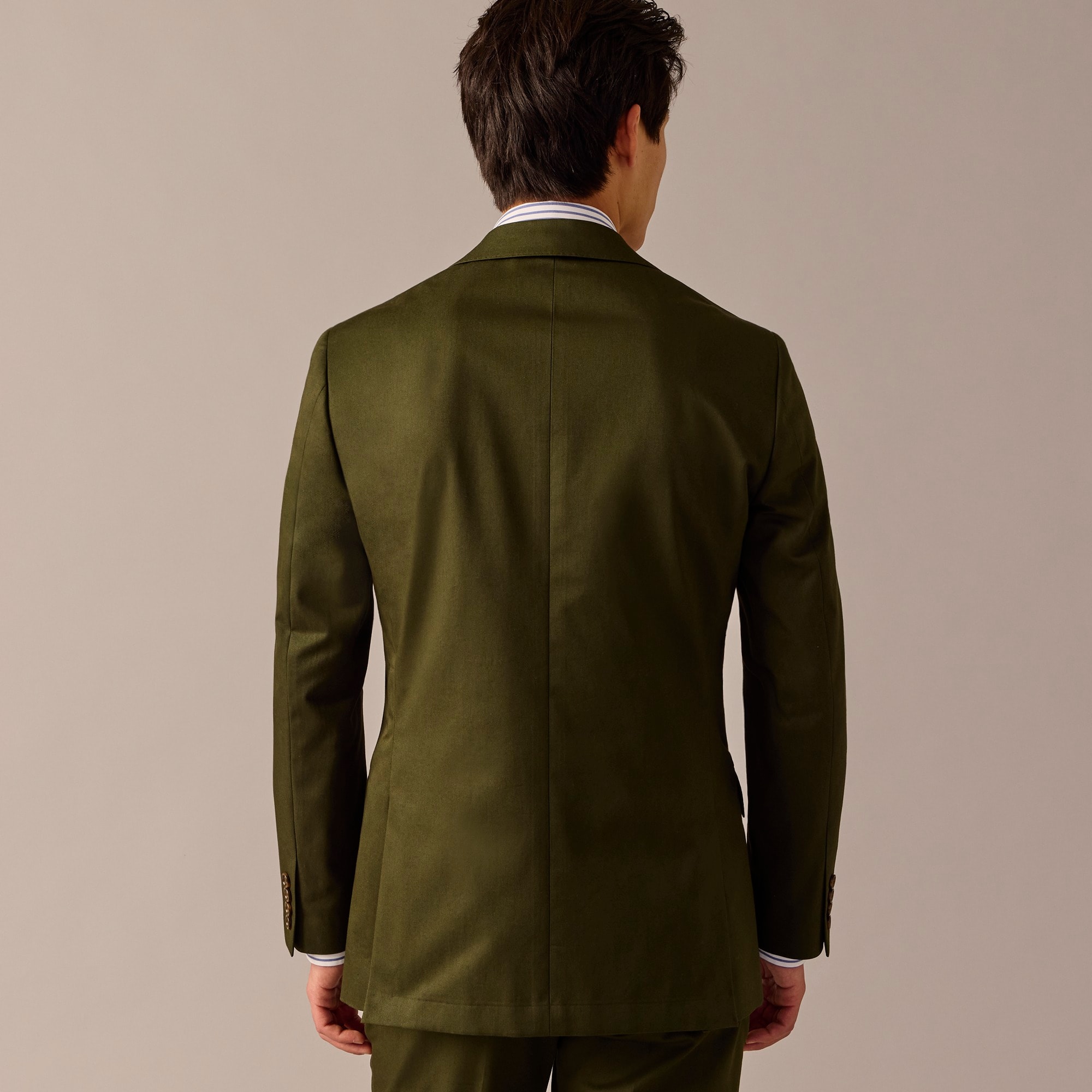 Ludlow Slim-fit suit jacket in Italian chino