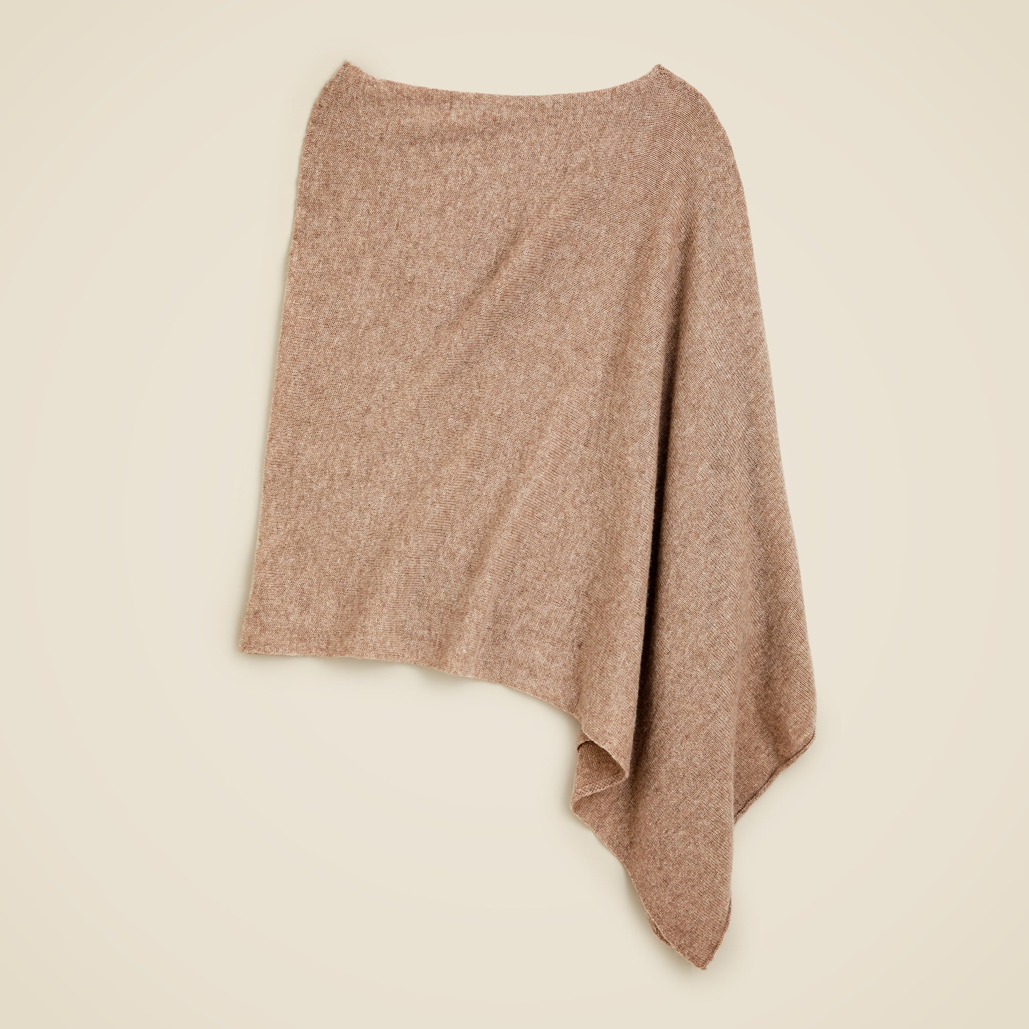 womens Cashmere-wool blend poncho