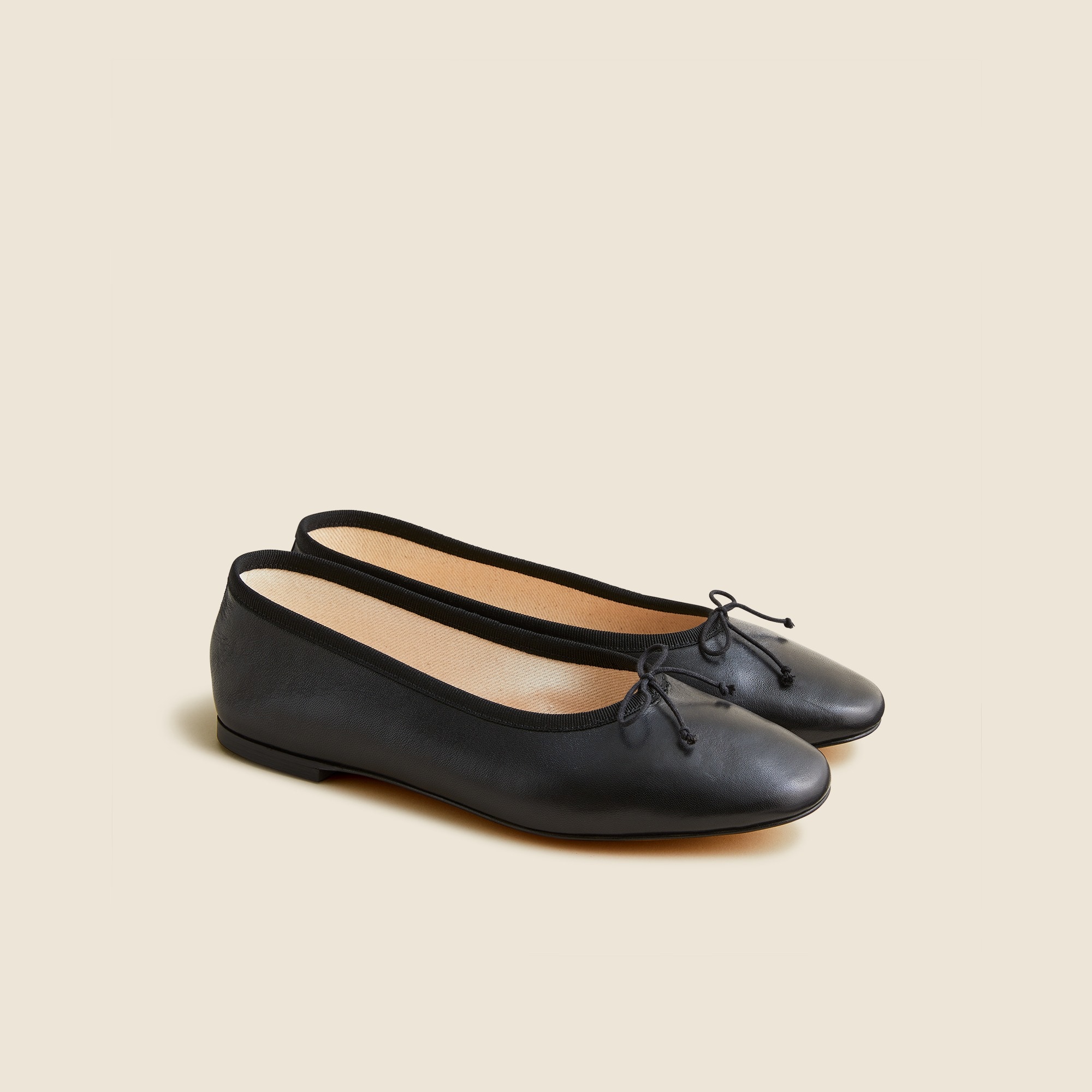 womens Zoe ballet flats in leather