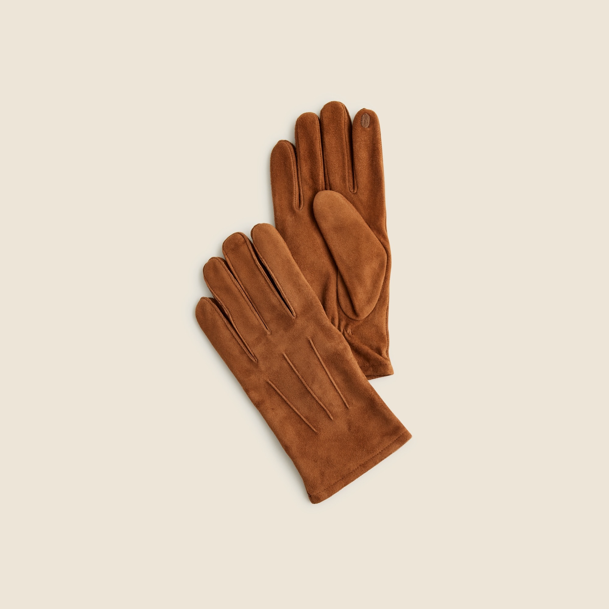 mens Cashmere-lined suede gloves