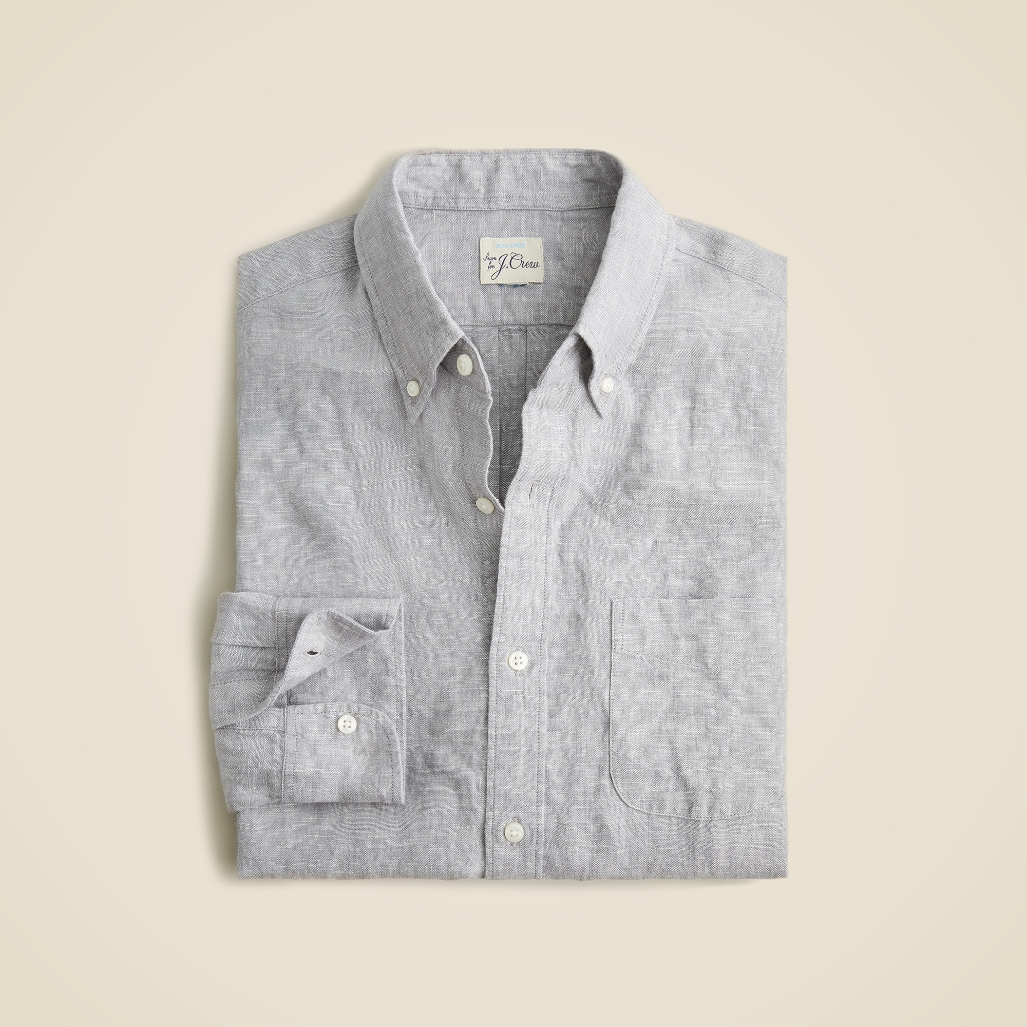 mens Baird McNutt Irish linen shirt