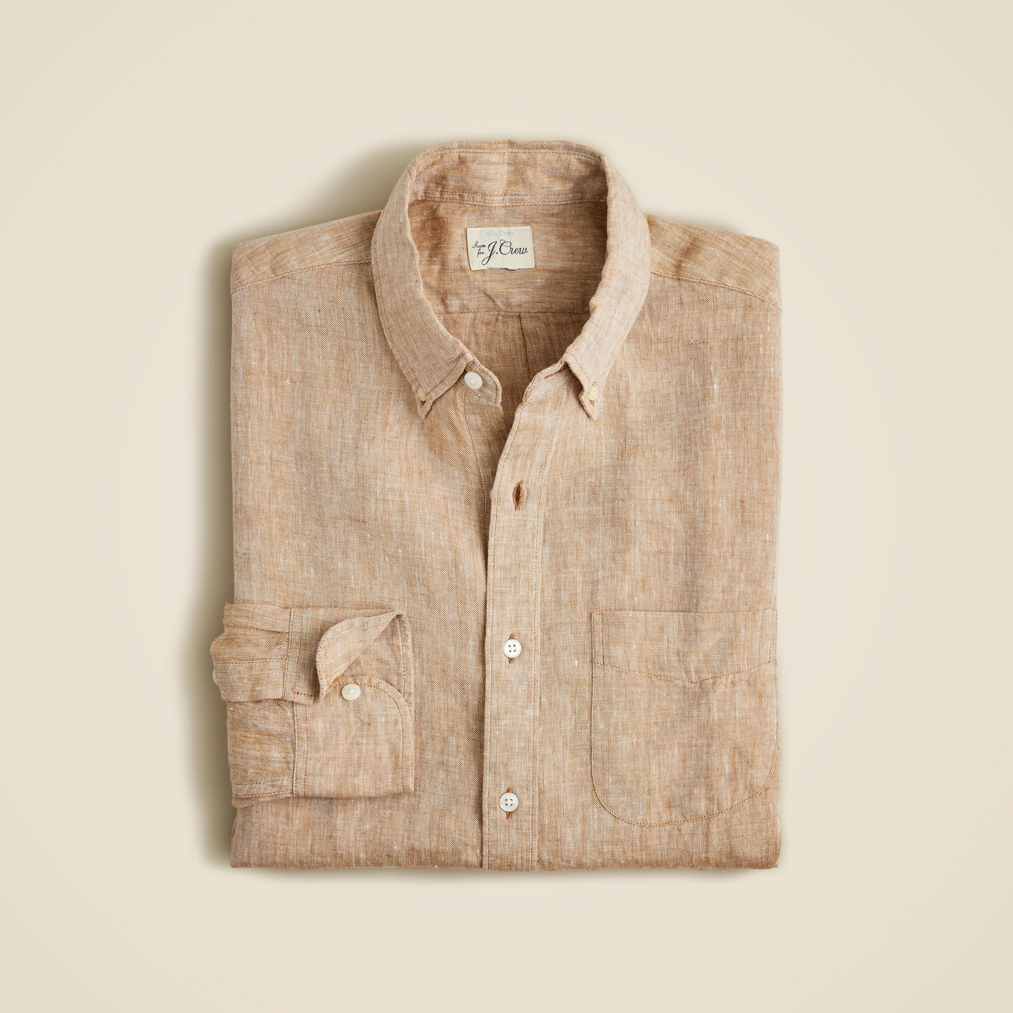 mens Baird McNutt Irish linen shirt