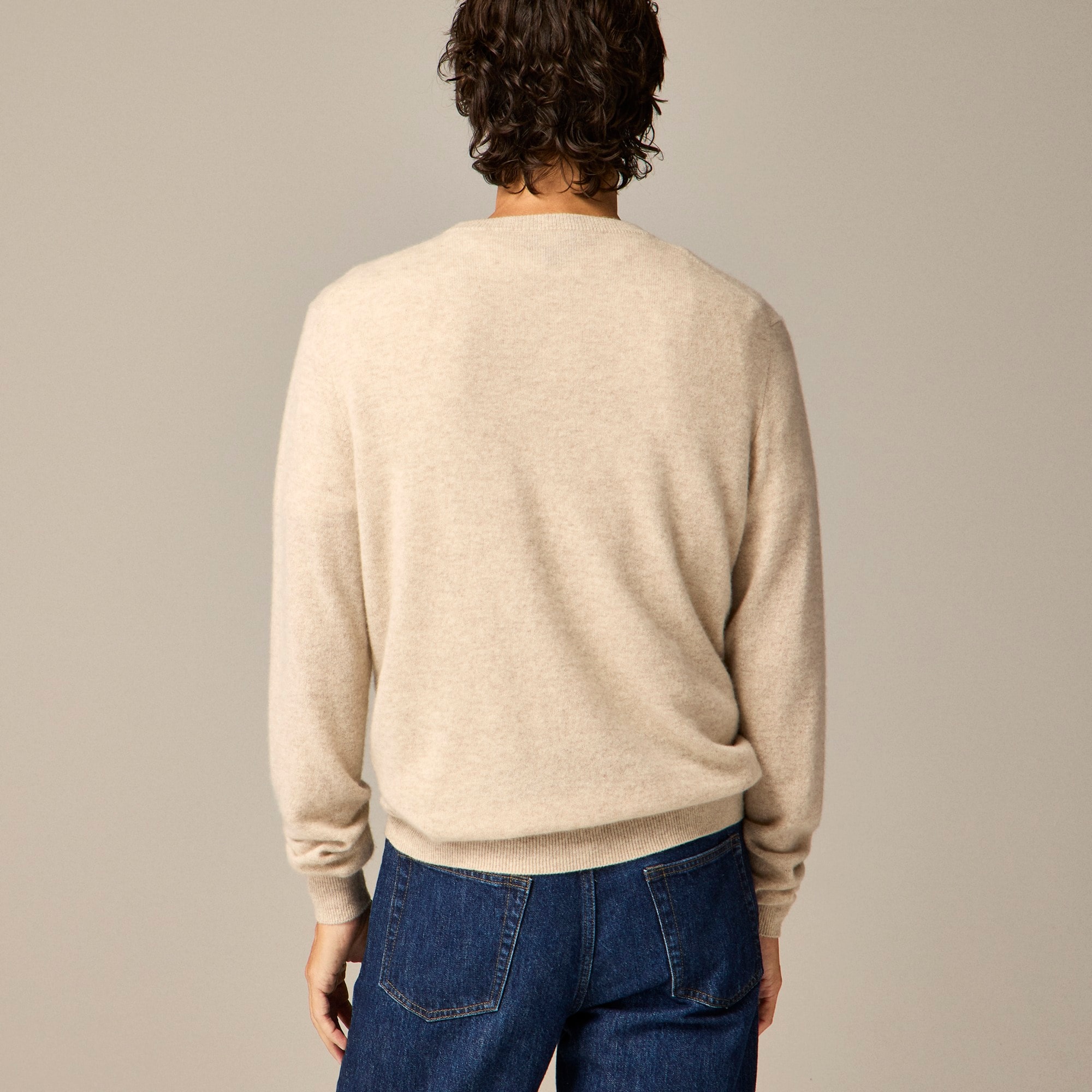 Cashmere crewneck sweater