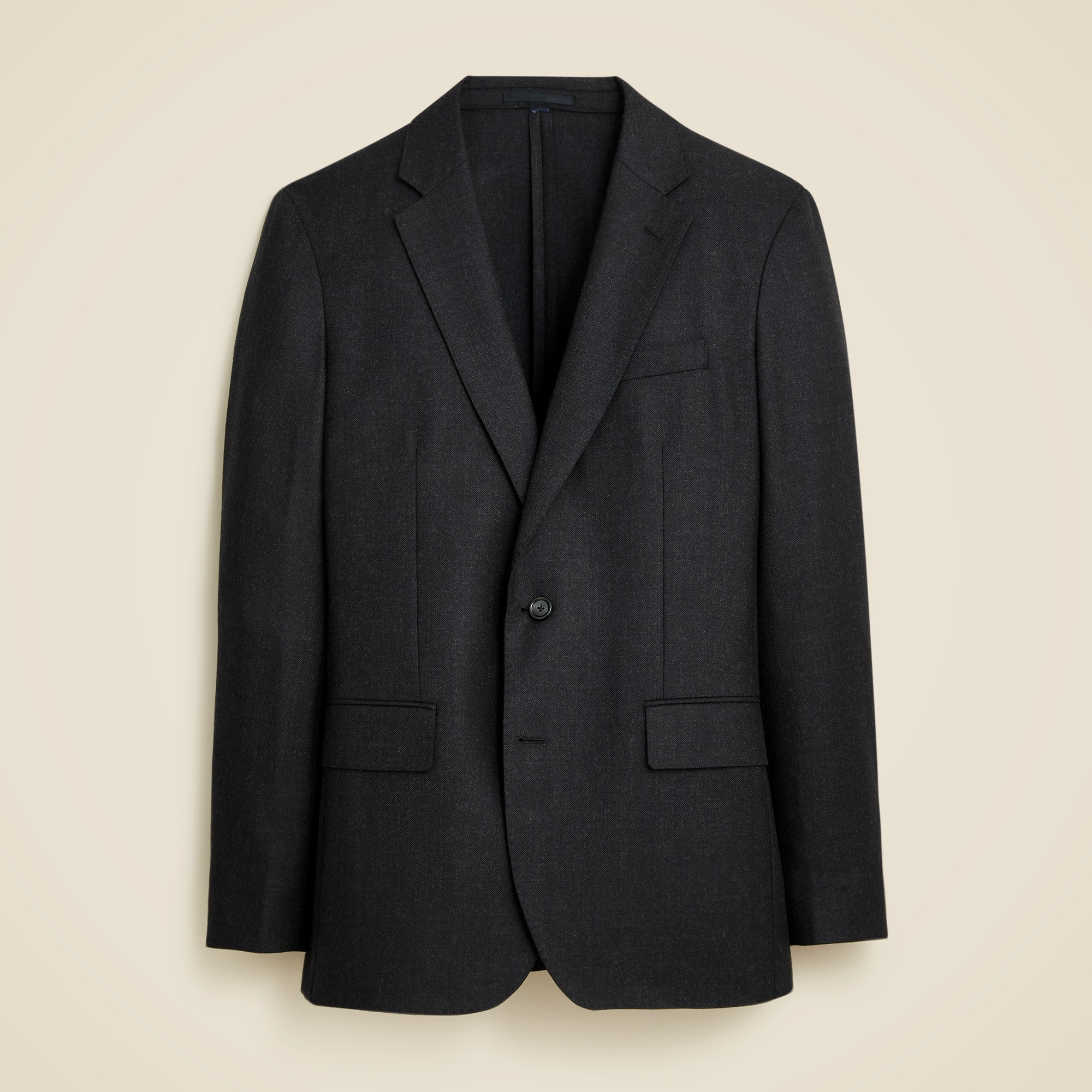 mens Ludlow Slim-fit suit jacket in English cotton-wool blend