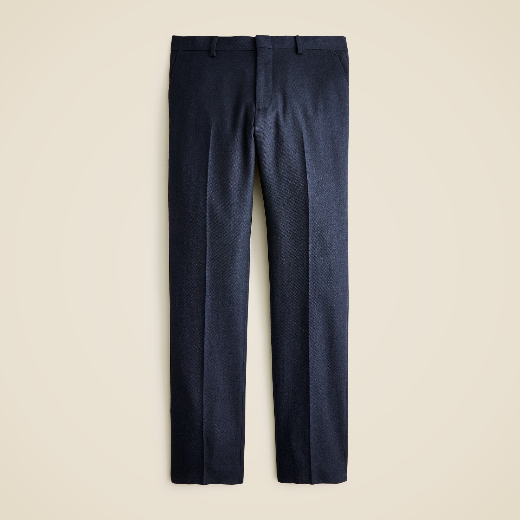 mens Ludlow Slim-fit suit pant in English cotton-wool blend