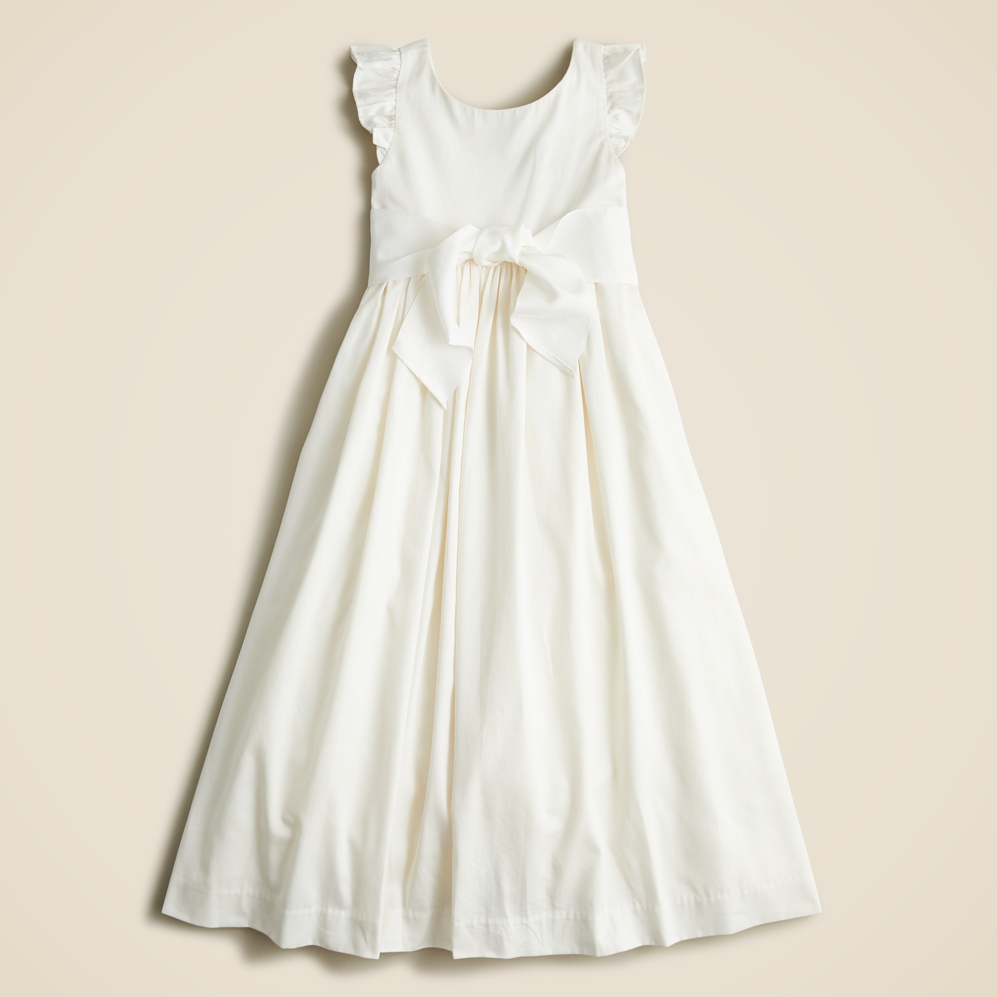 girls Girls' flutter-sleeve dress