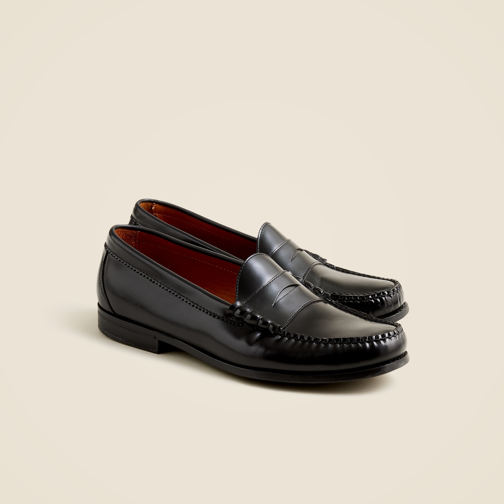 mens Camden loafers with leather soles