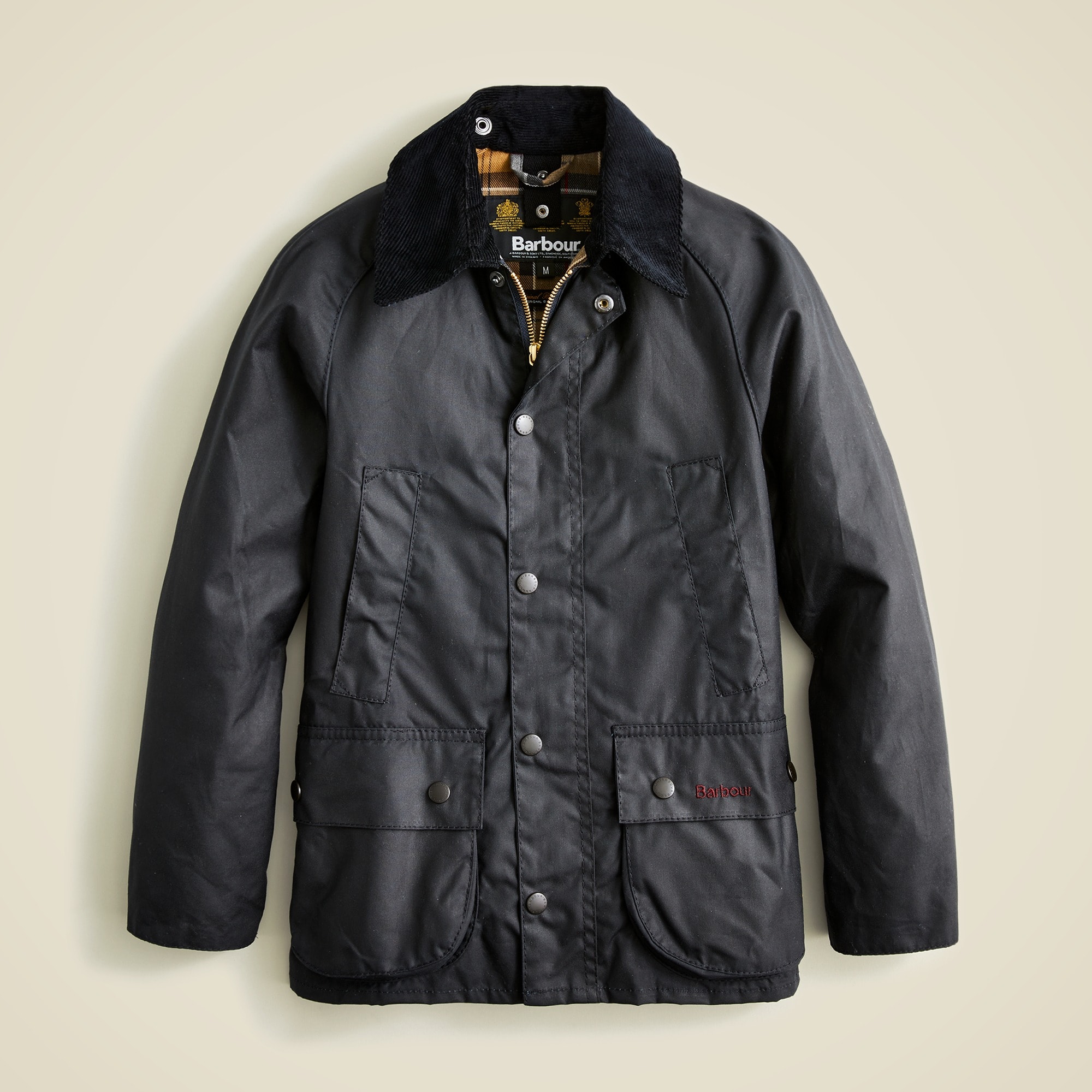 boys Kids' Barbour&reg; Bedale waxed jacket