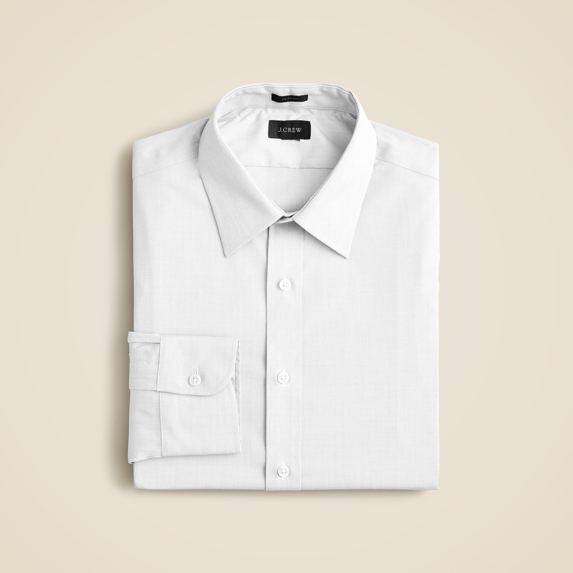 mens Bowery wrinkle-free dress shirt with point collar