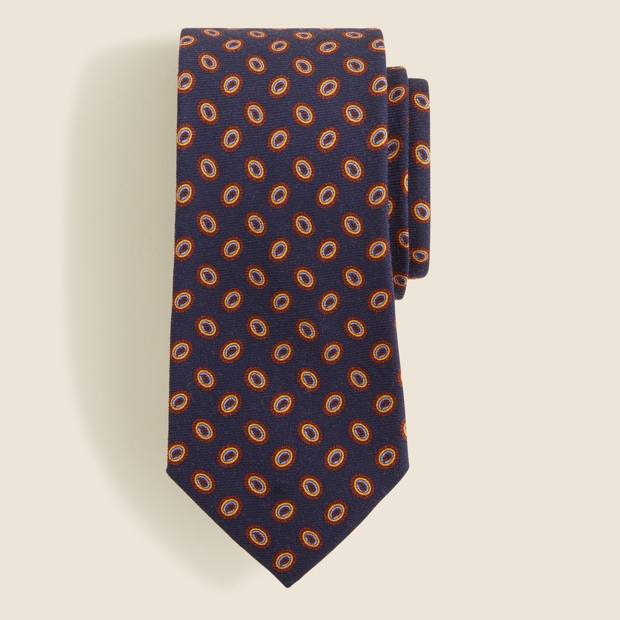 mens English wool challis tie