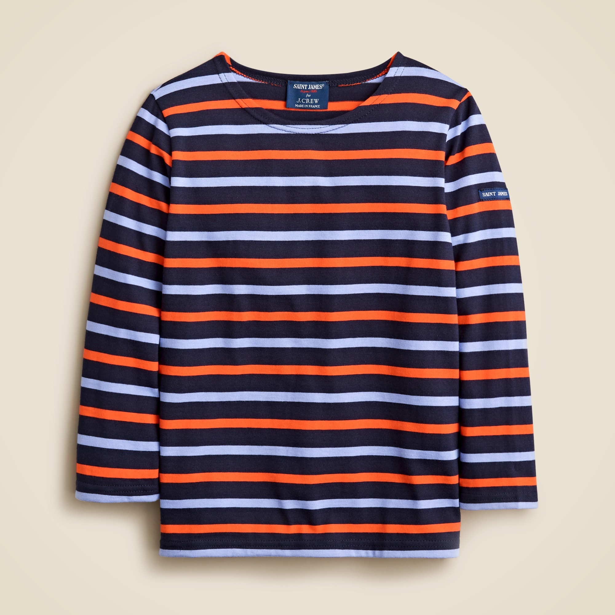  Saint James&reg; X crewcuts long-sleeve striped T-shirt