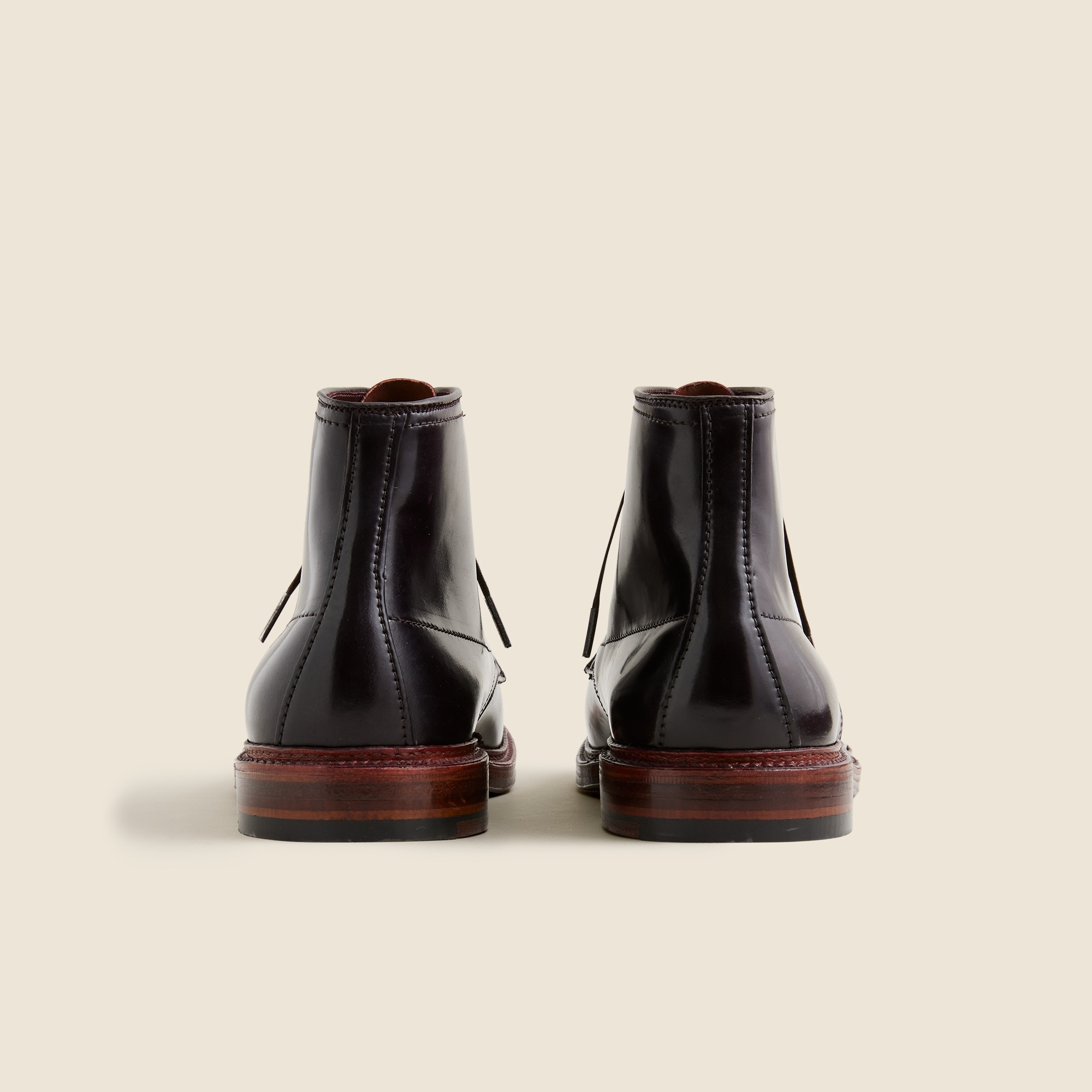 Alden® for J.Crew straight-tip cordovan boots