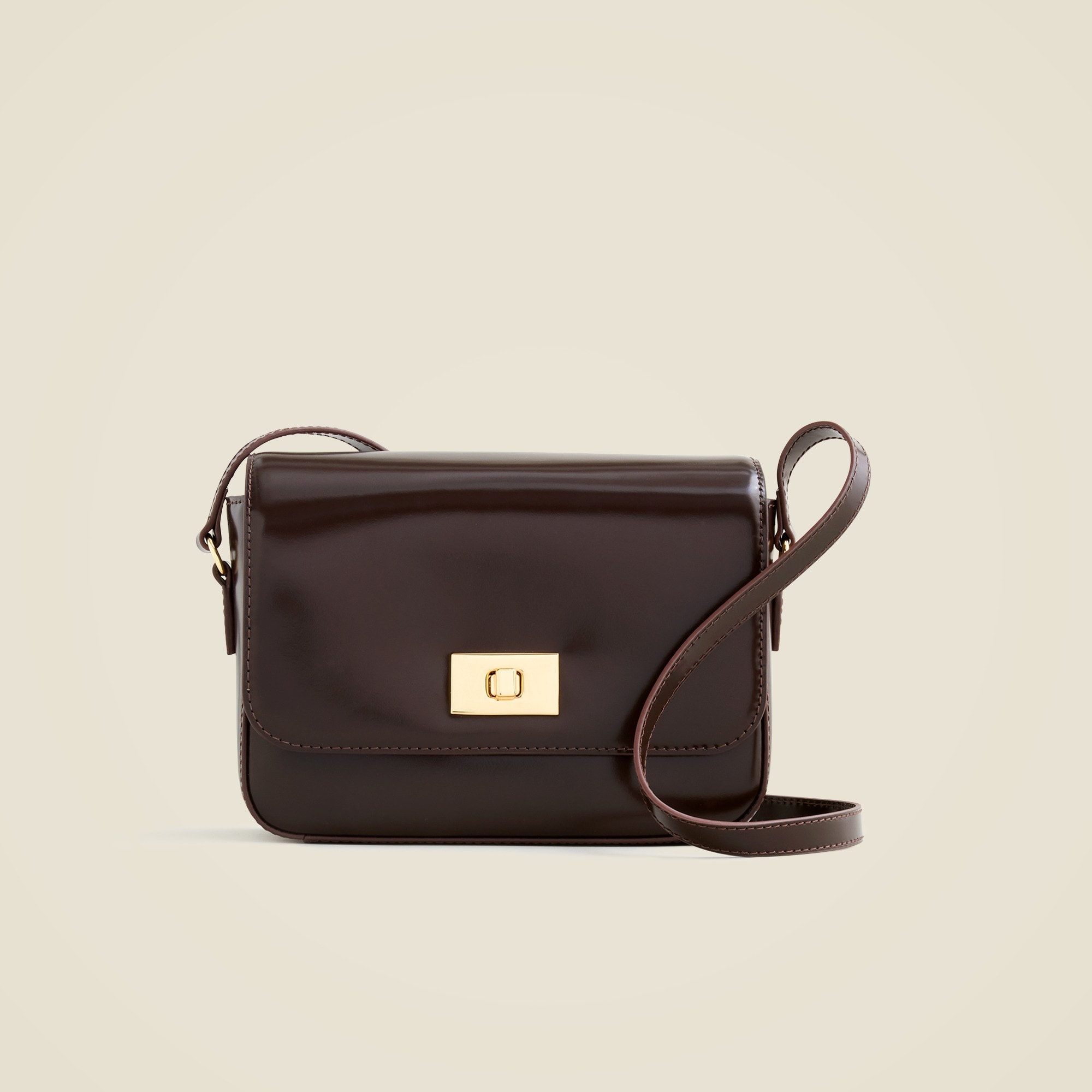 womens Edie crossbody bag in Italian leather