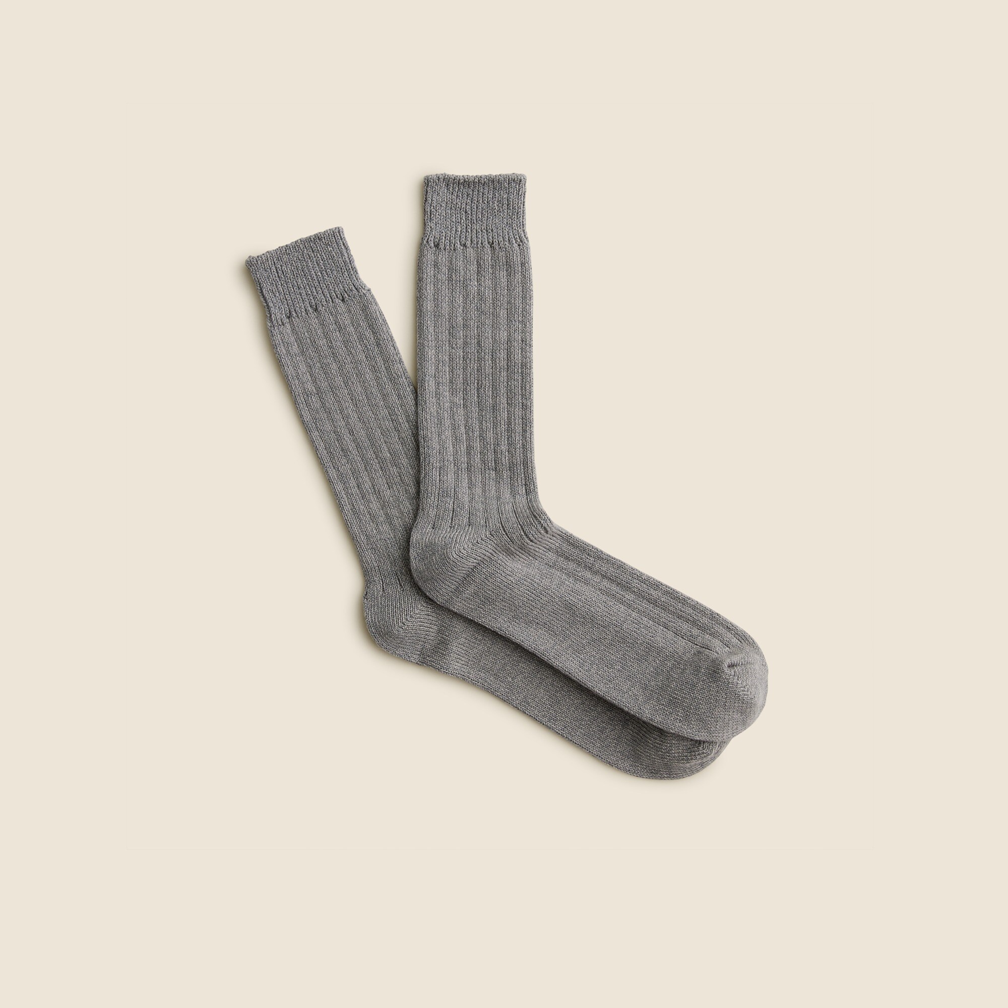 mens Ribbed cotton-blend socks