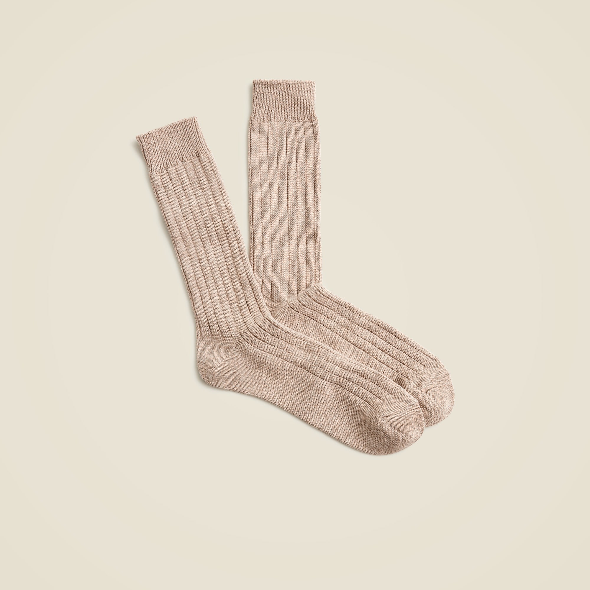 mens Ribbed cotton-blend socks