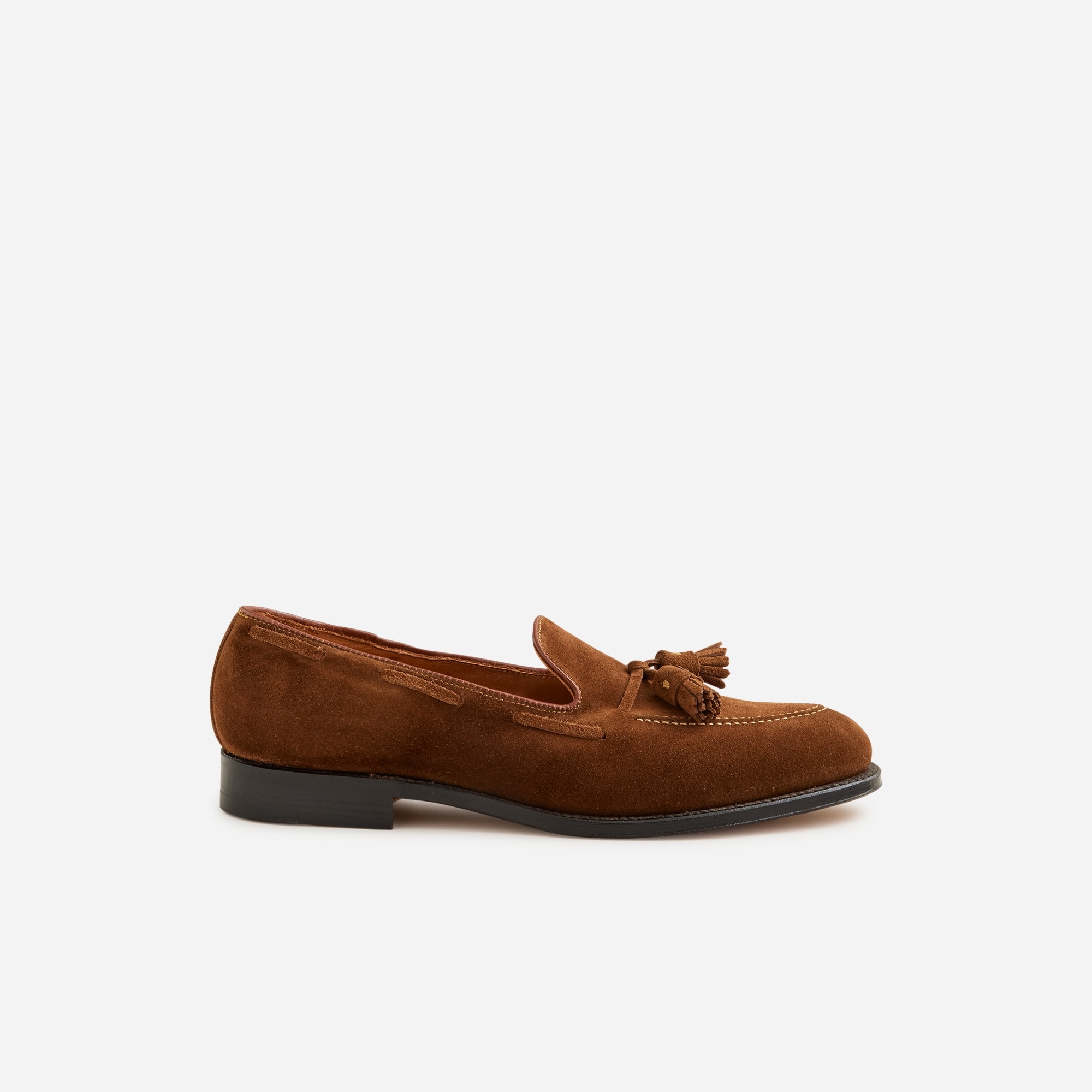 Alden® for J.Crew suede tassel loafers