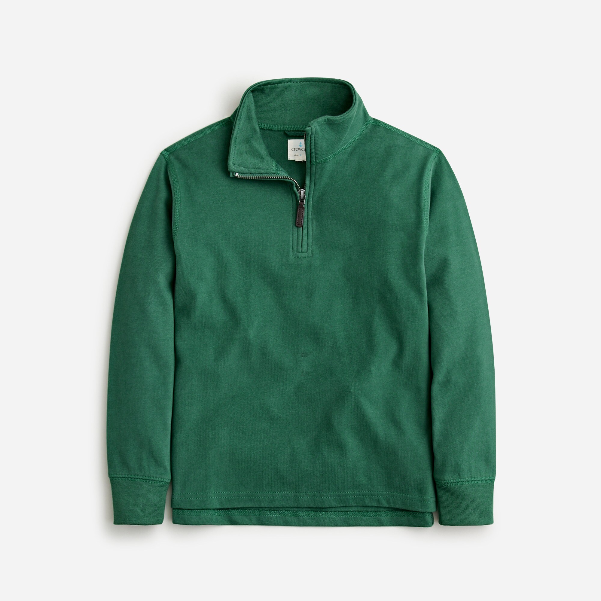  Kids' half-zip cotton pullover