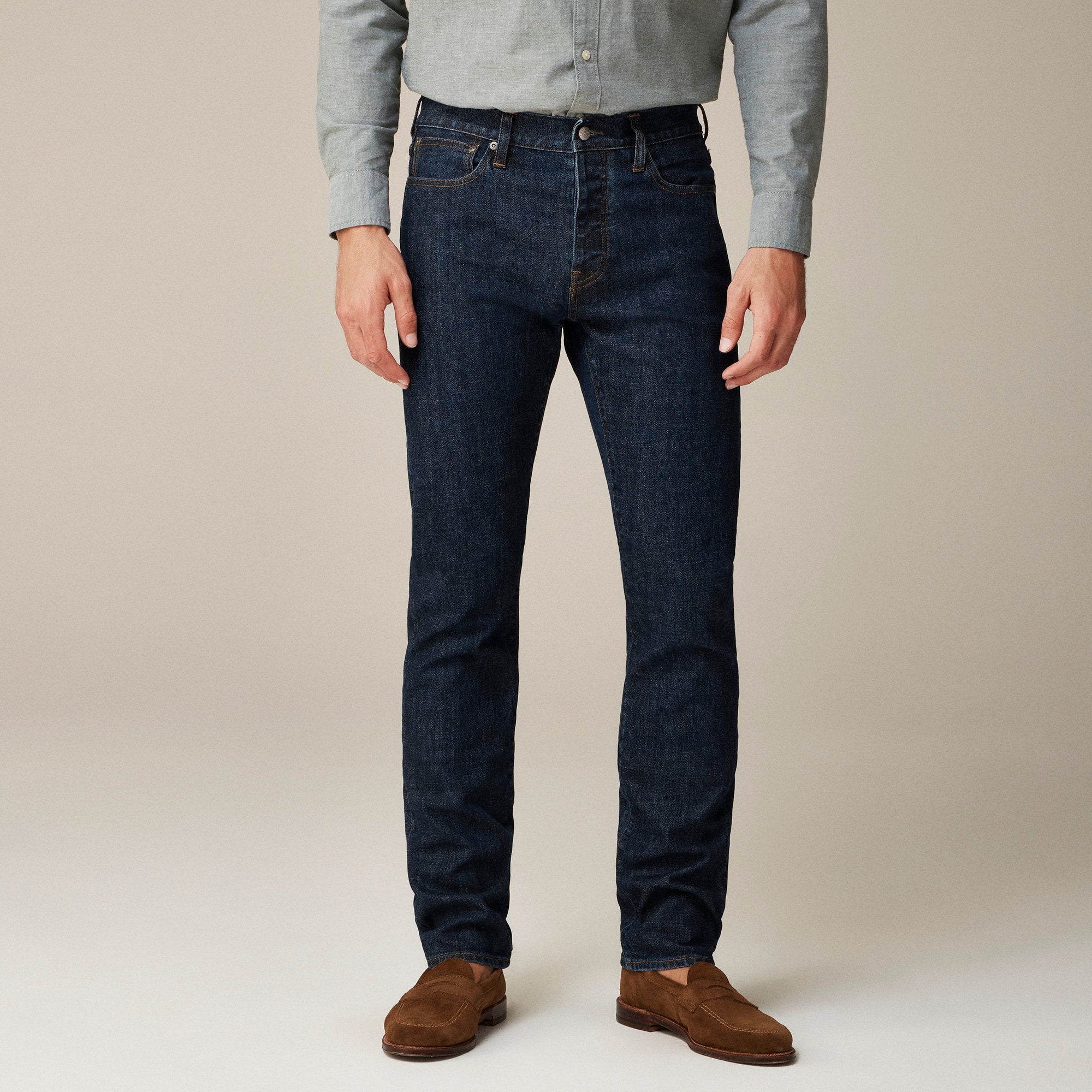 mens 770&trade; Straight-fit jean in Japanese stretch selvedge denim