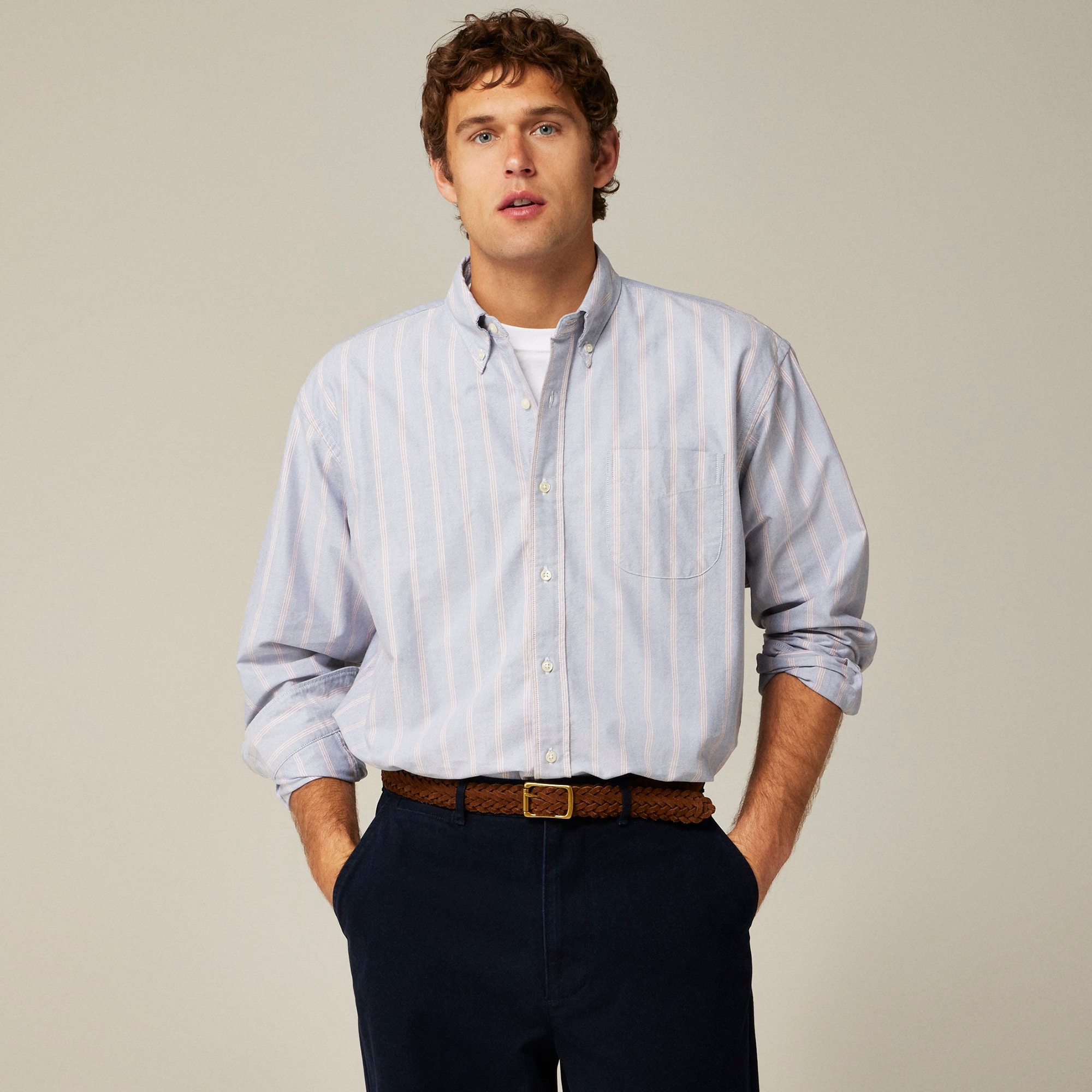 mens Giant-fit oxford shirt