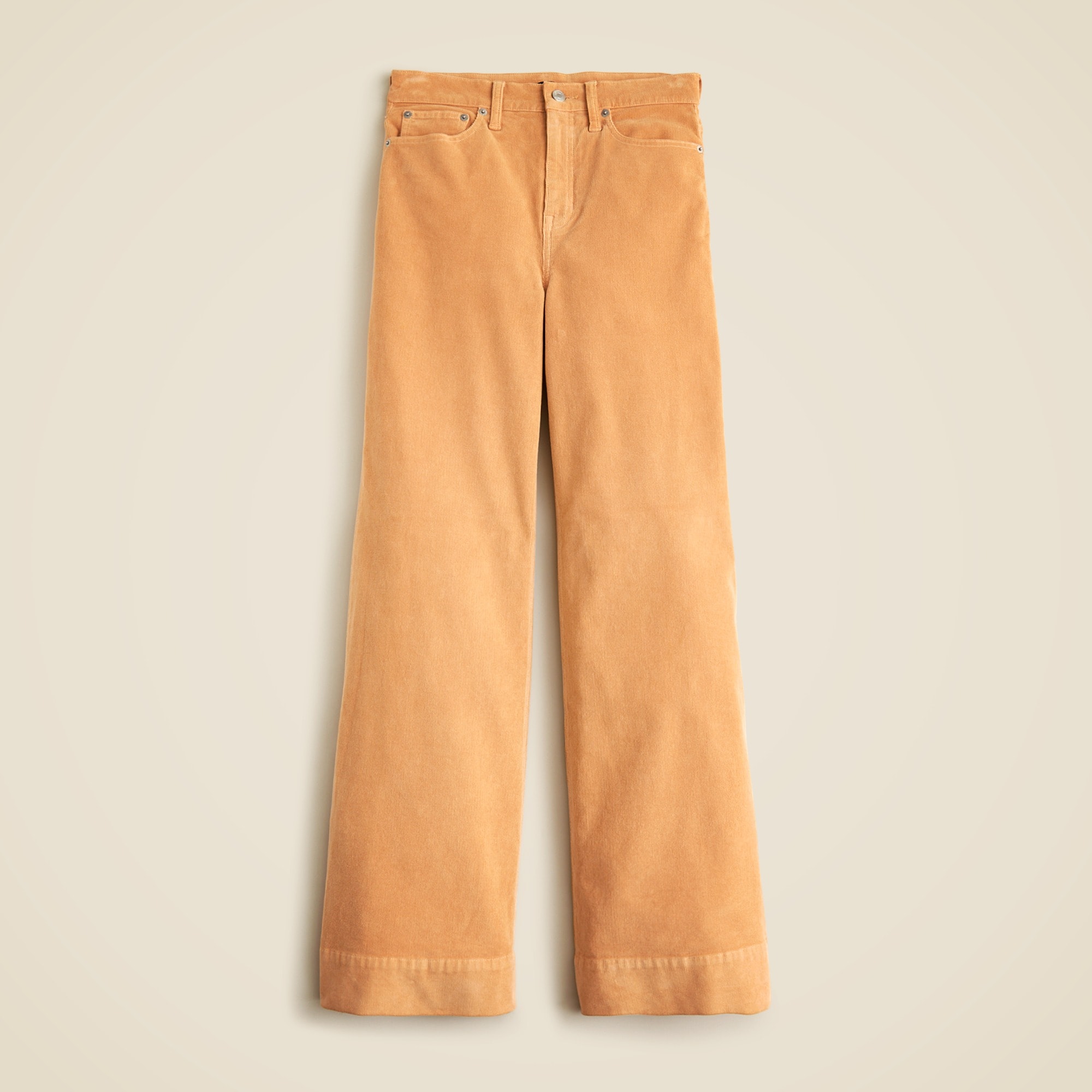 womens Wide-leg corduroy trouser