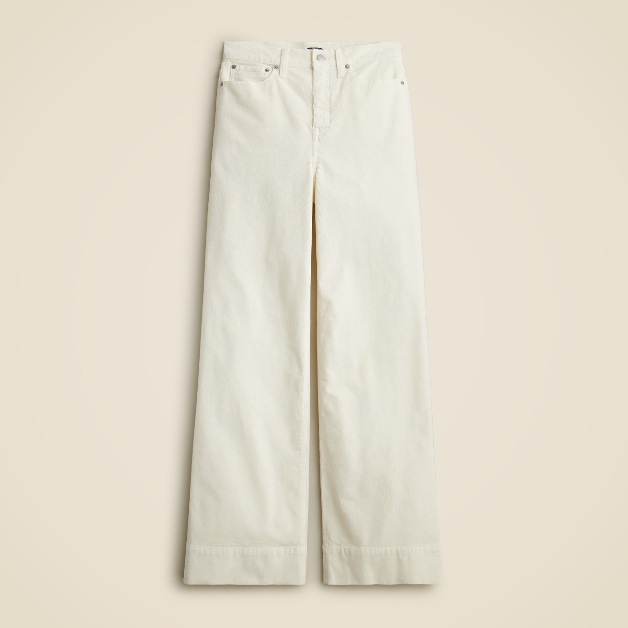  Wide-leg corduroy trouser