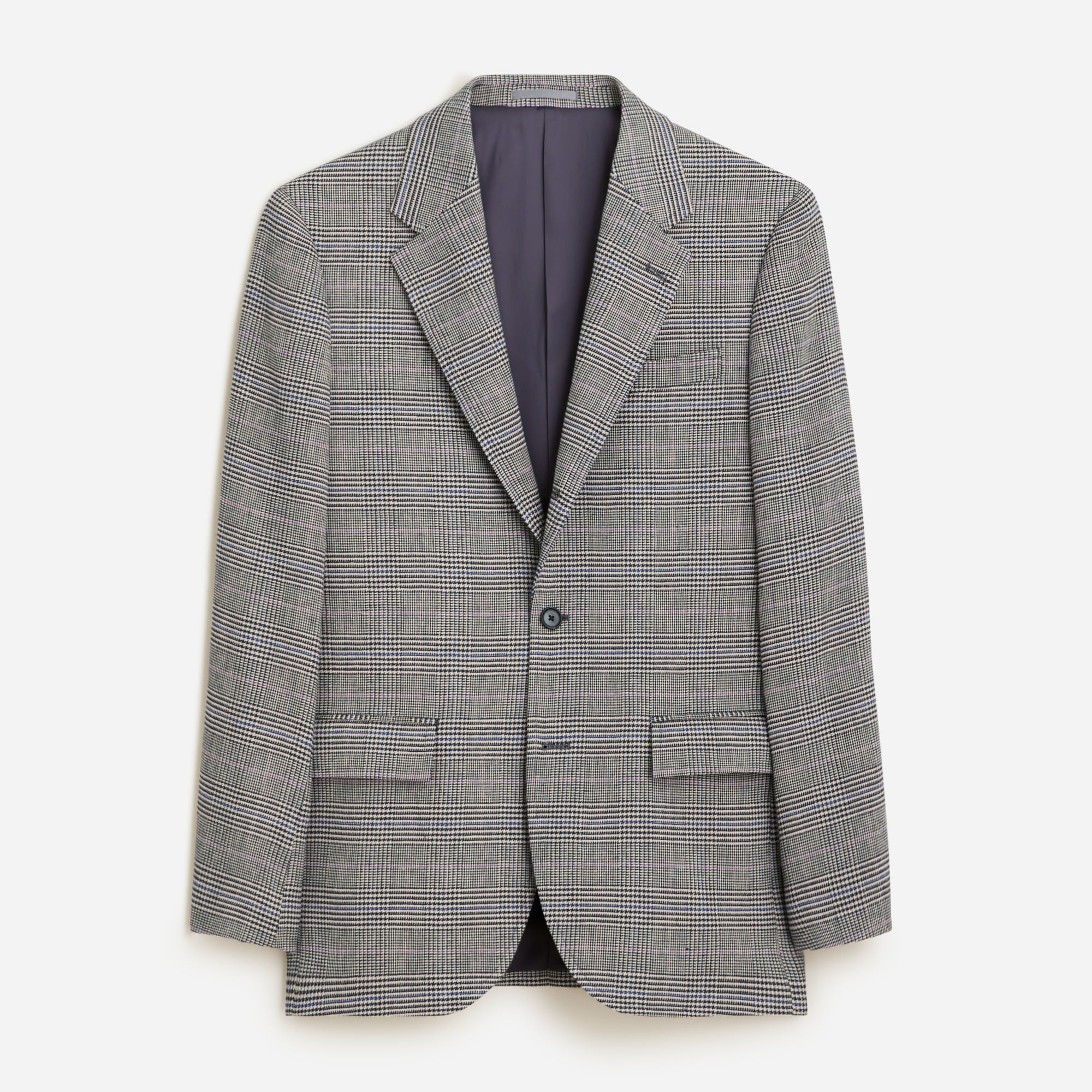  Kenmare Relaxed-fit blazer in cotton-linen blend