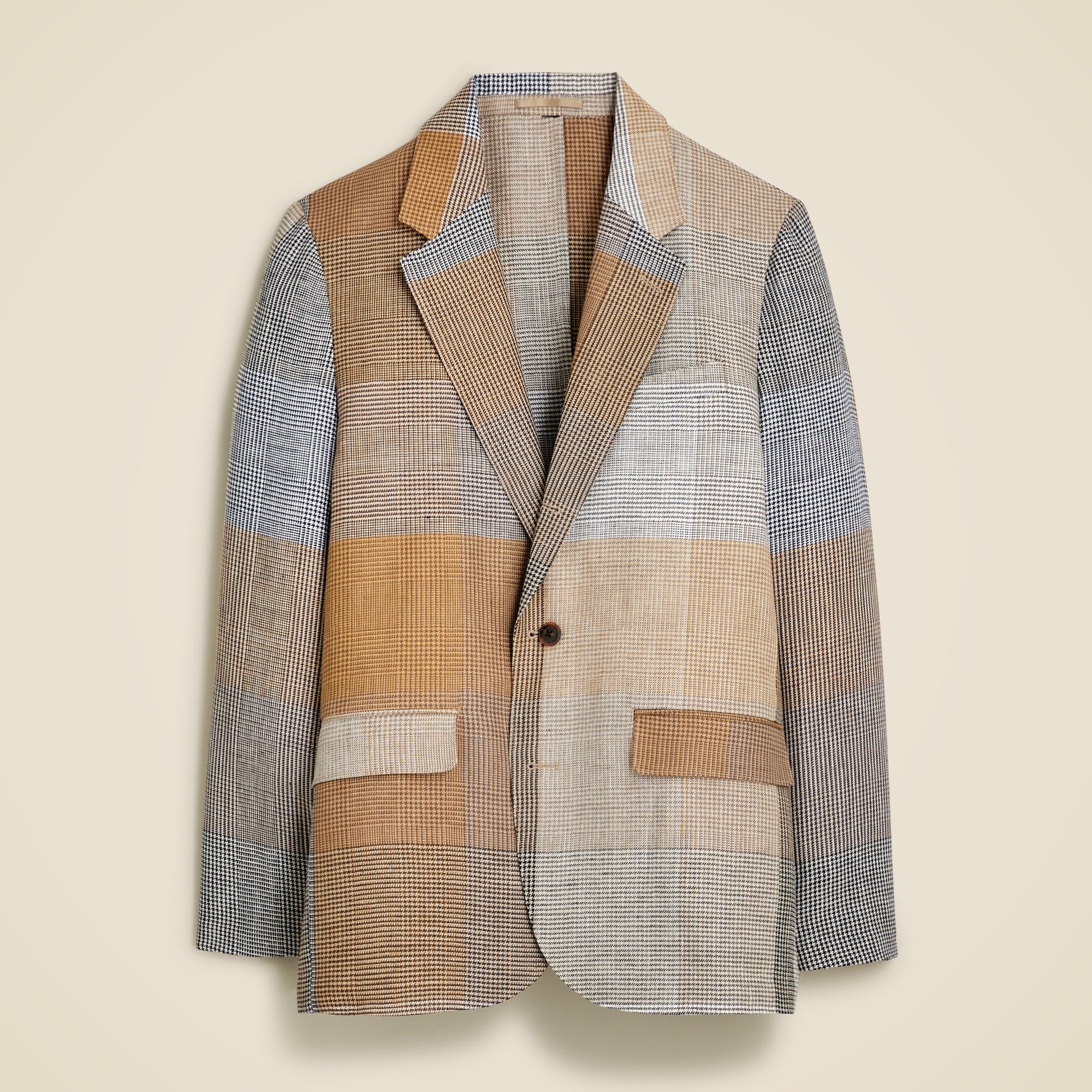  Kenmare Relaxed-fit blazer in linen twill