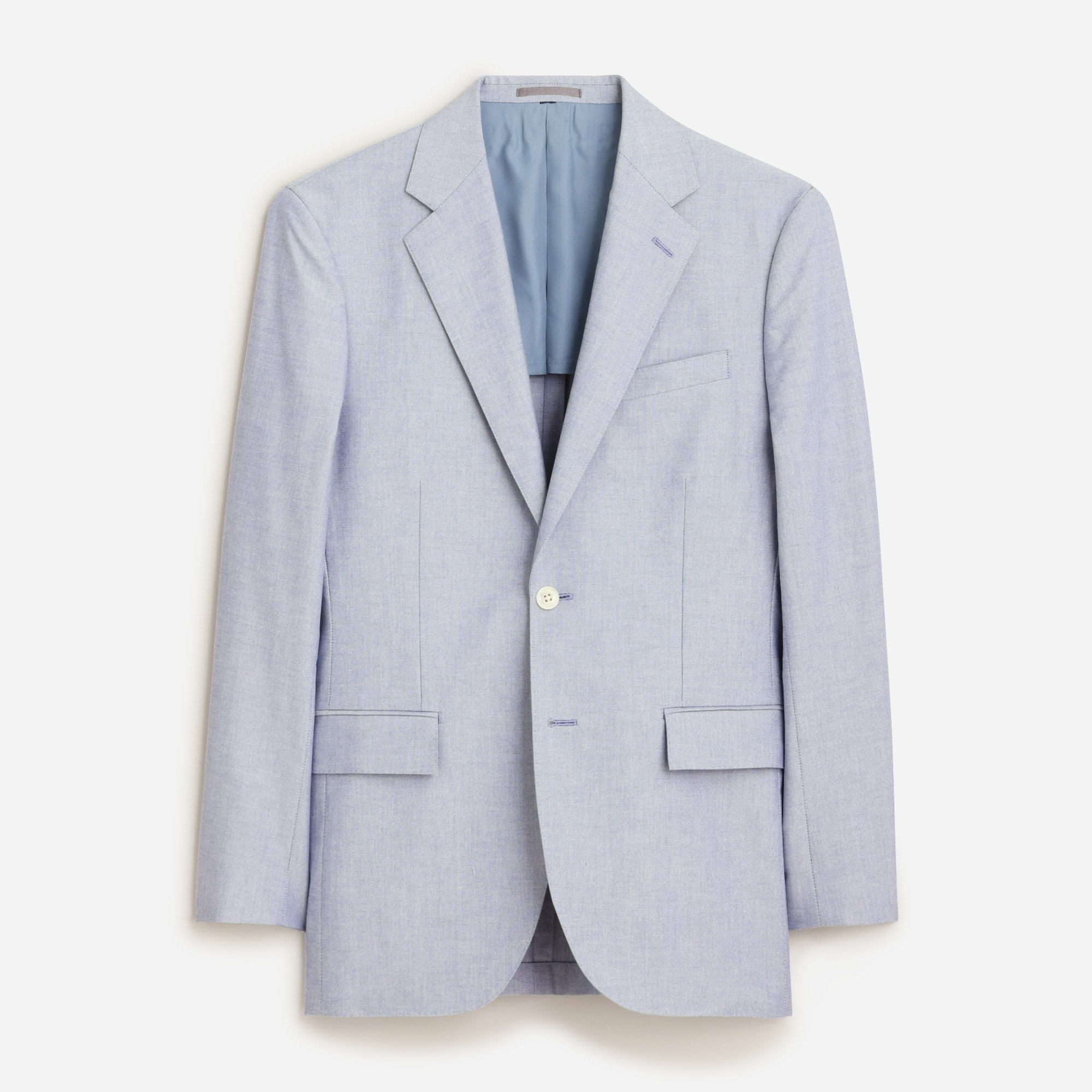  Crosby Classic-fit suit jacket in Portuguese cotton oxford