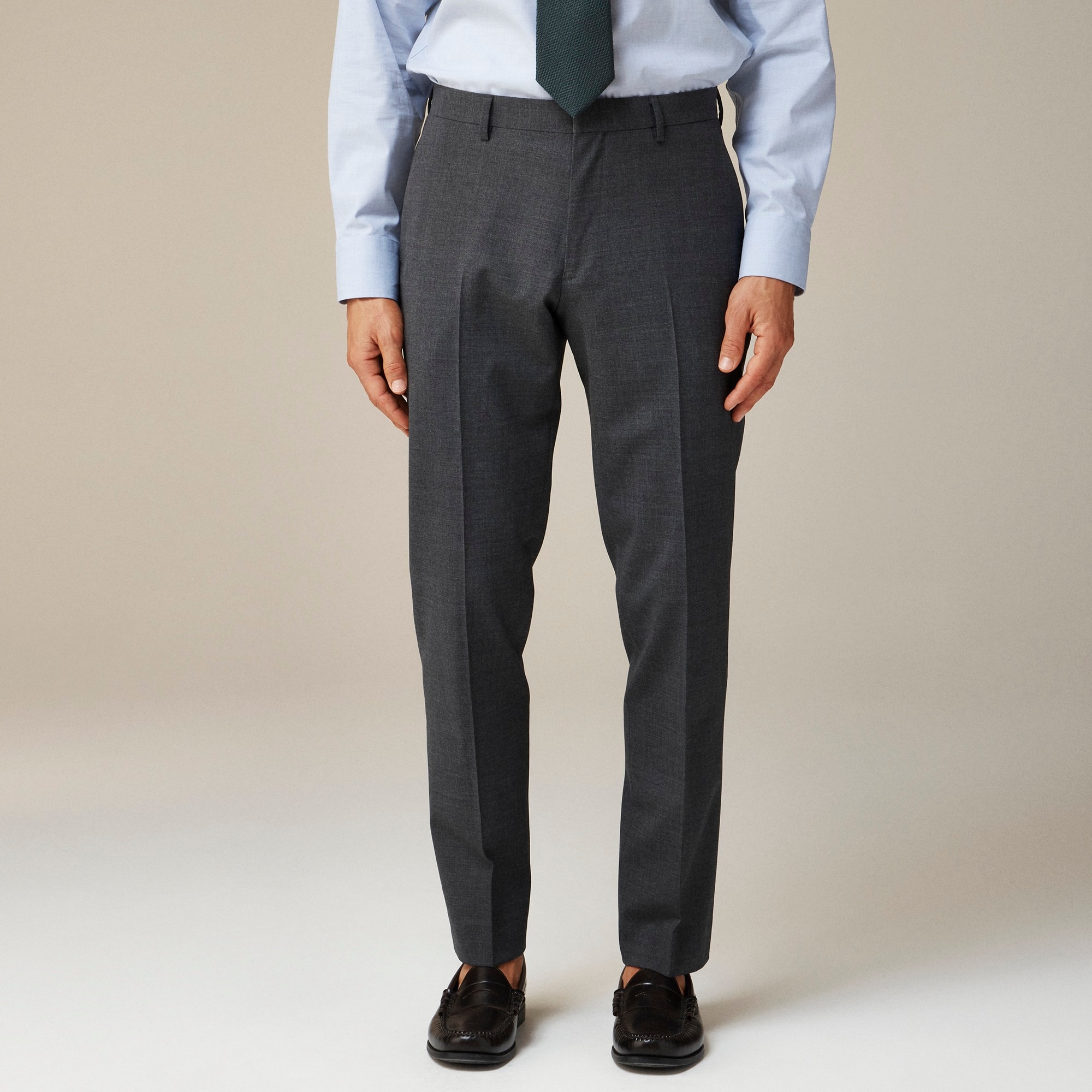 mens Ludlow Traveler Slim-fit suit pant in Italian stretch wool blend