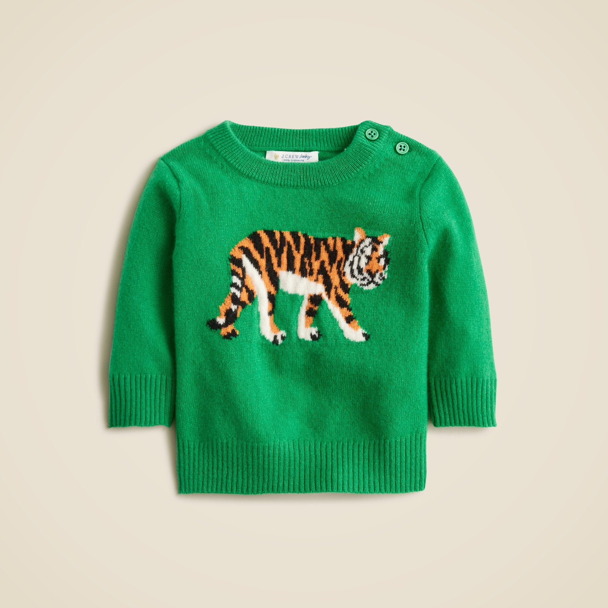 girls Limited-edition baby cashmere crewneck sweater