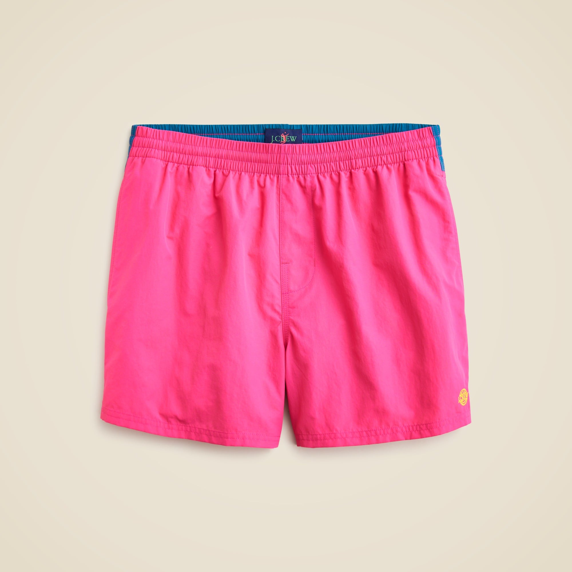  Limited-edition 4.5'' J.Crew Volleyball swim trunk in colorblock