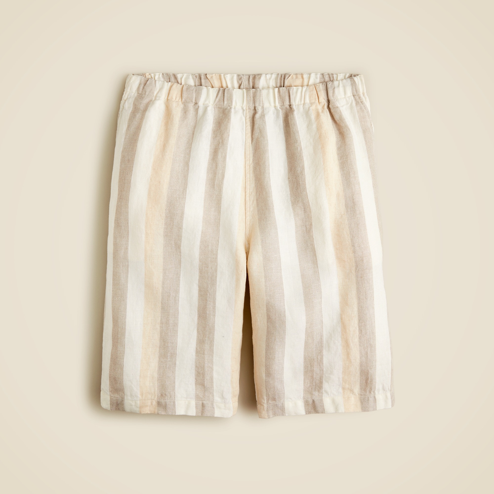 mens BEAMS PLUS 11'' easy short in linen