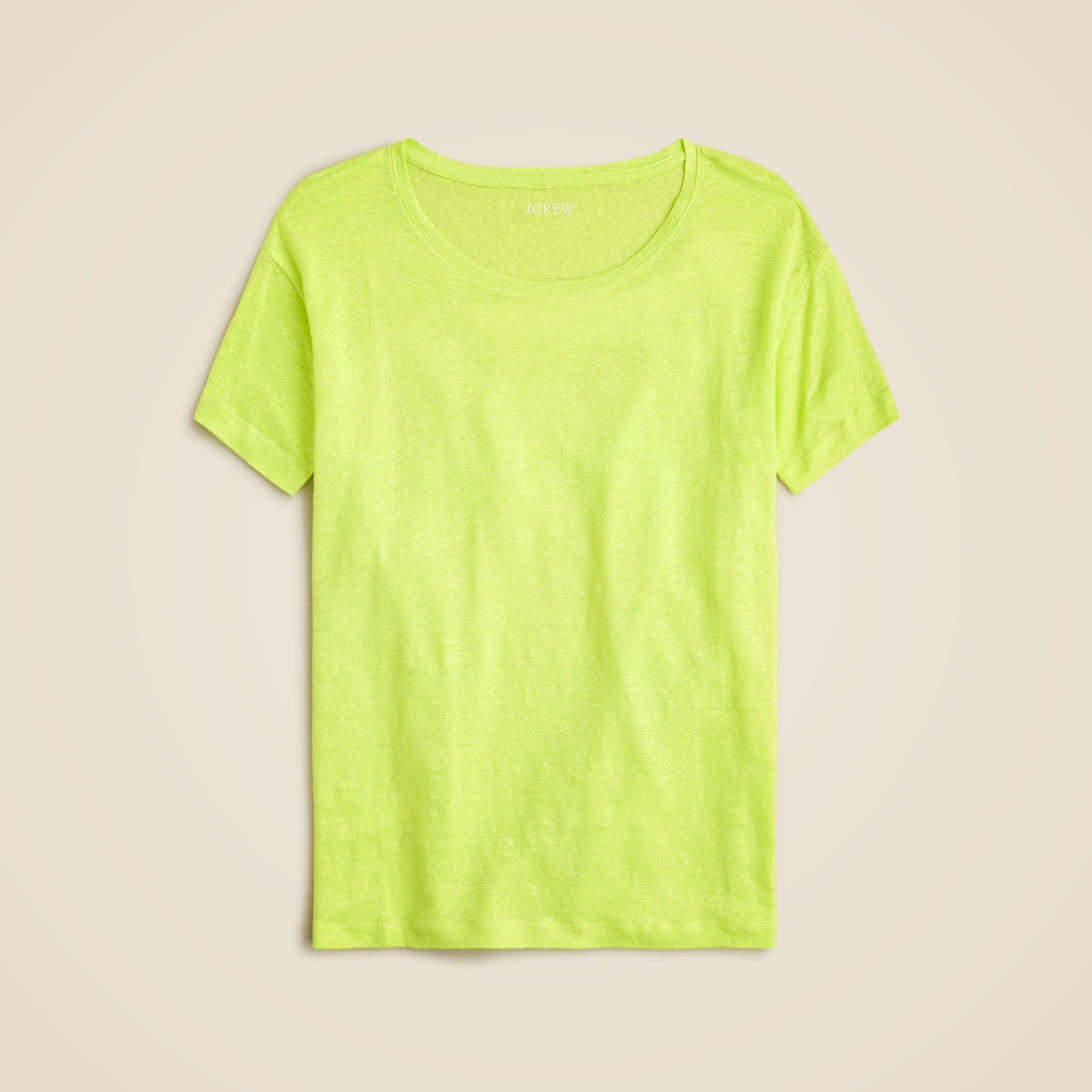  Relaxed linen T-shirt