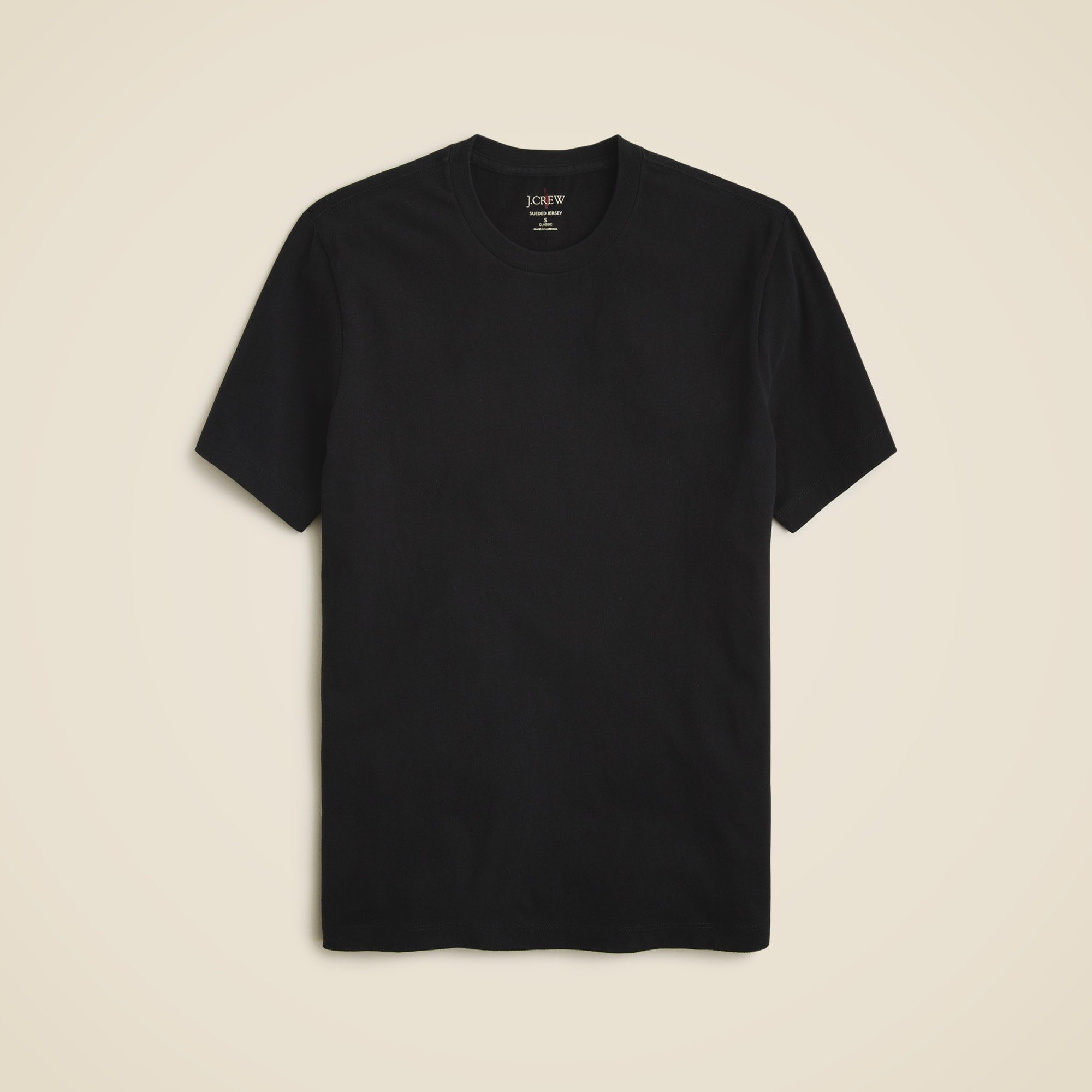 mens Sueded cotton T-shirt