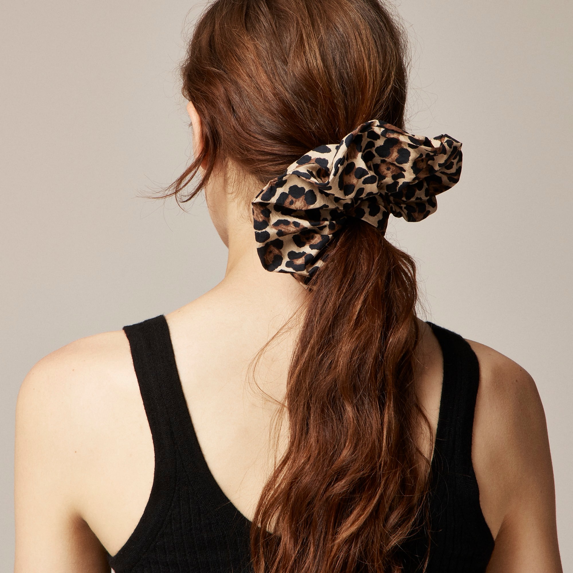 womens Oversized printed scrunchie