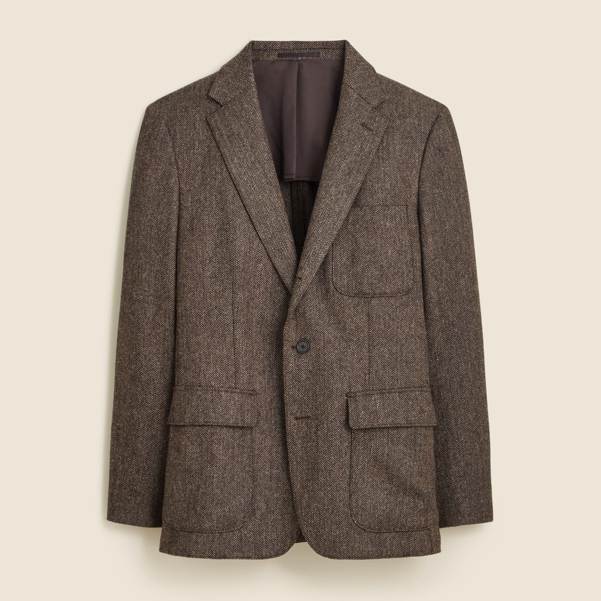 mens Crosby Classic-fit suit jacket in English merino wool