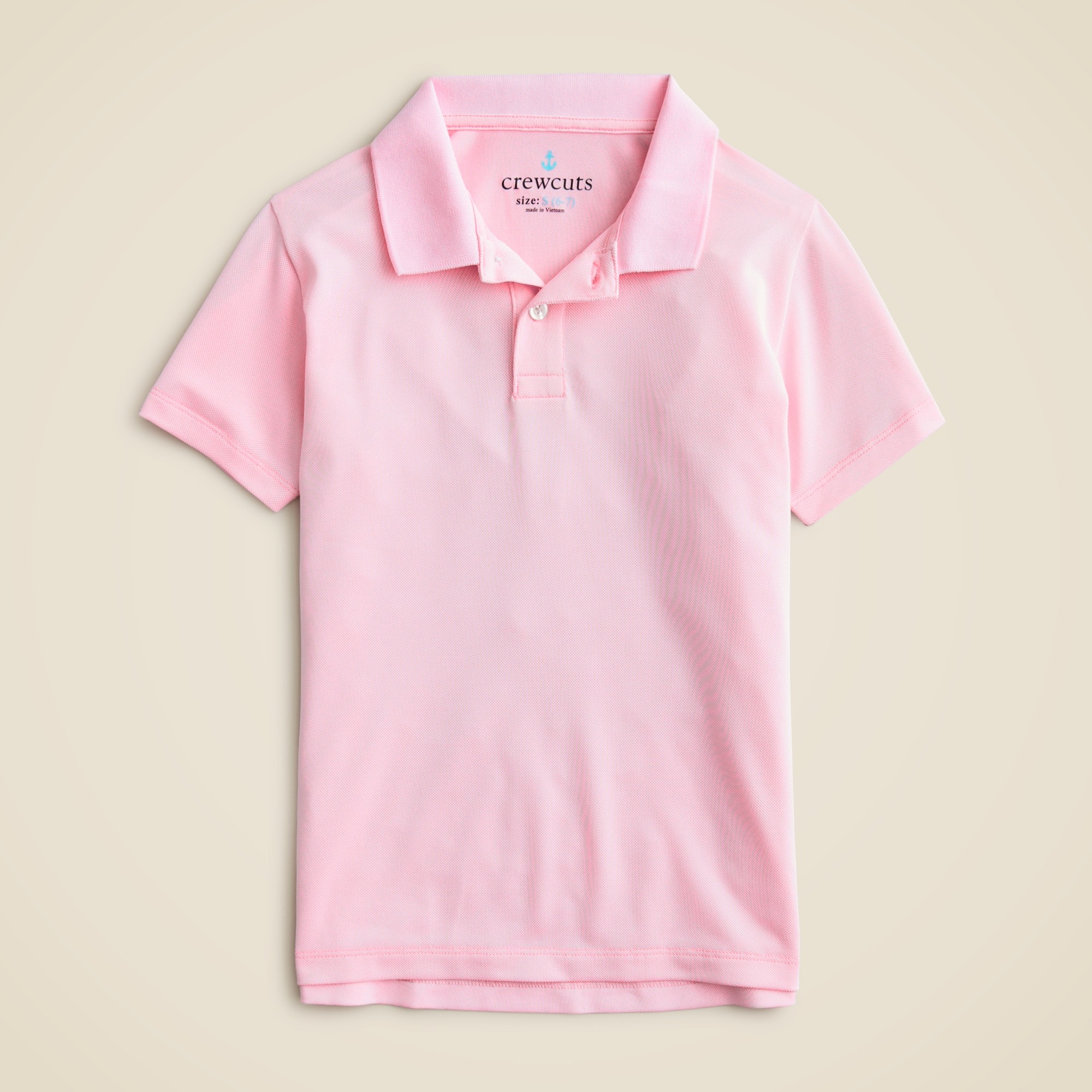  Kids' tech piqu&eacute; polo shirt