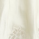 Gwen lace-trim slip skirt in textured satin IVORY