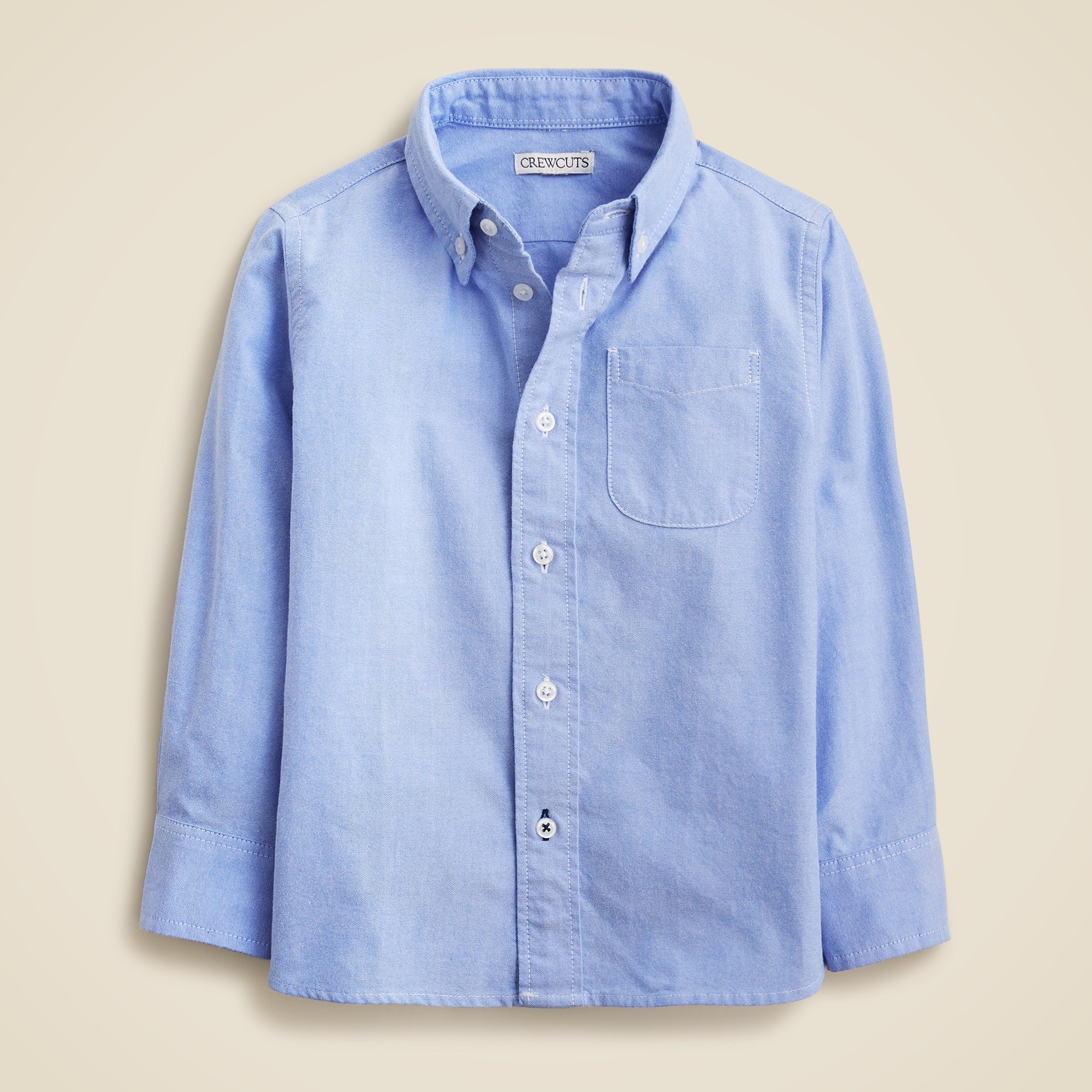  Kids' long-sleeve oxford shirt