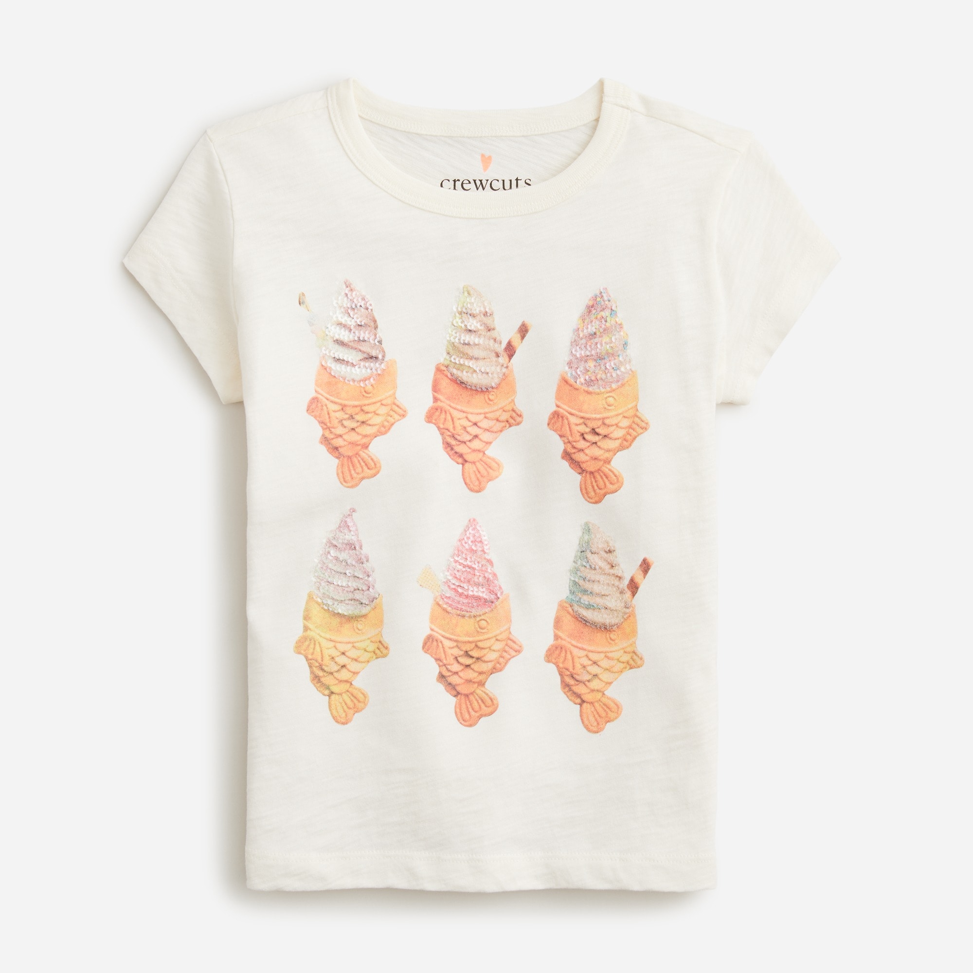 girls Girls' taiyaki graphic T-shirt