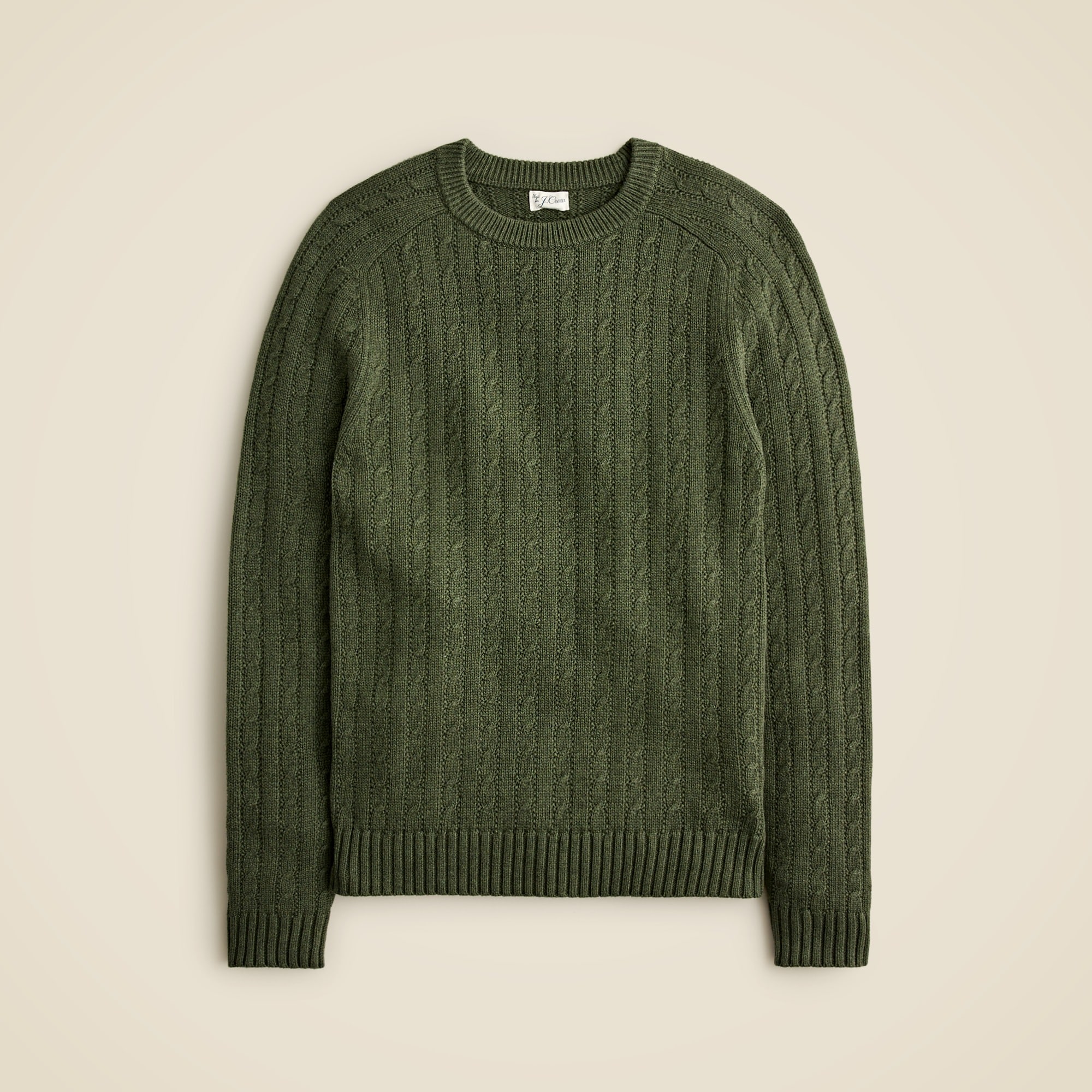  Heritage cotton cable-knit sweater