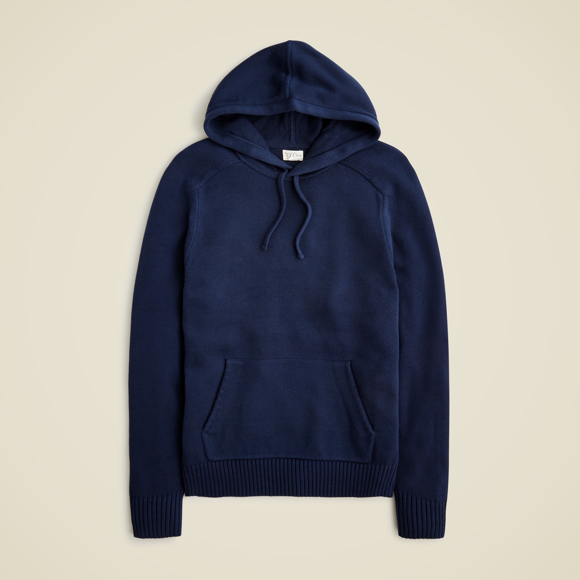 mens Heritage cotton hooded sweater