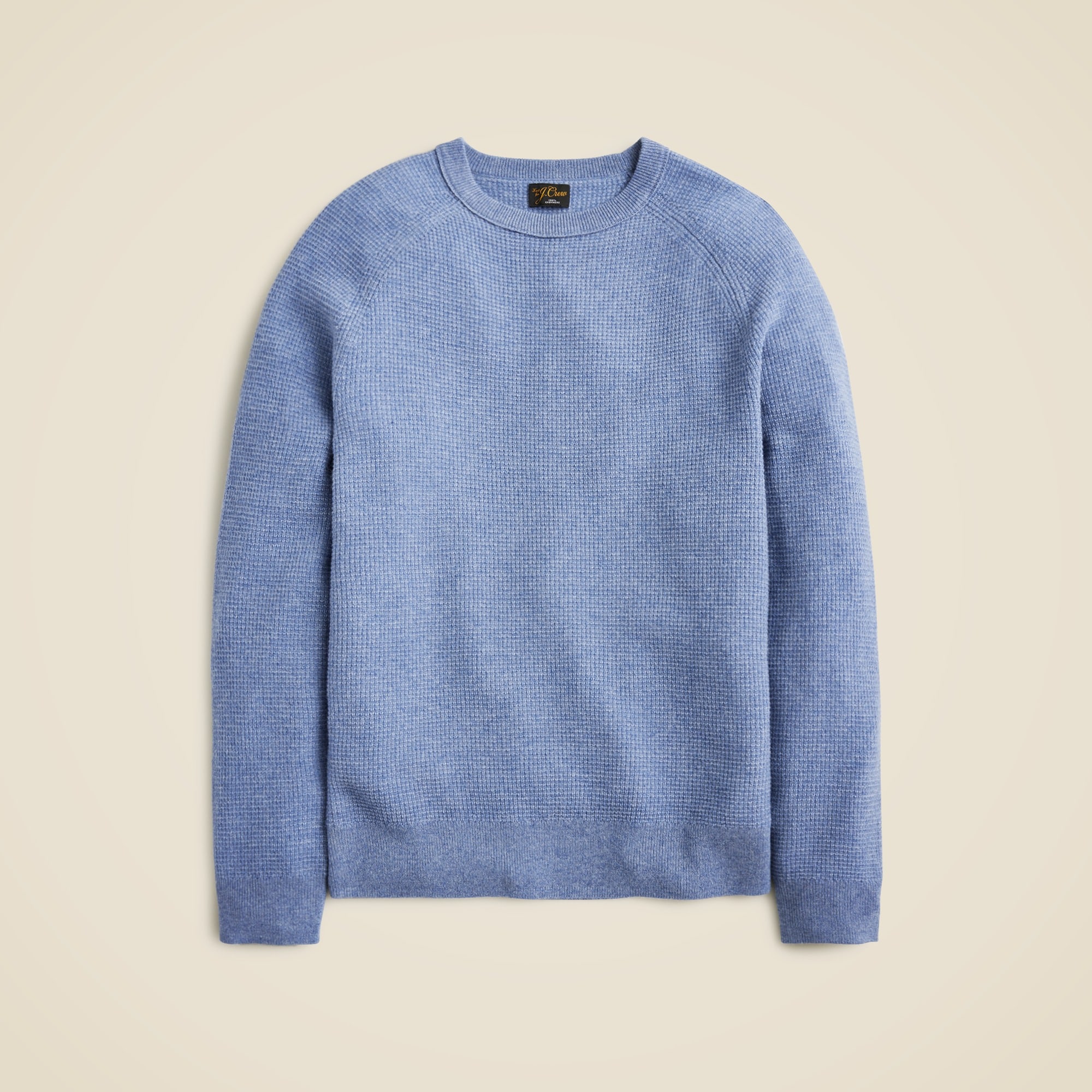 mens Cashmere waffle sweater