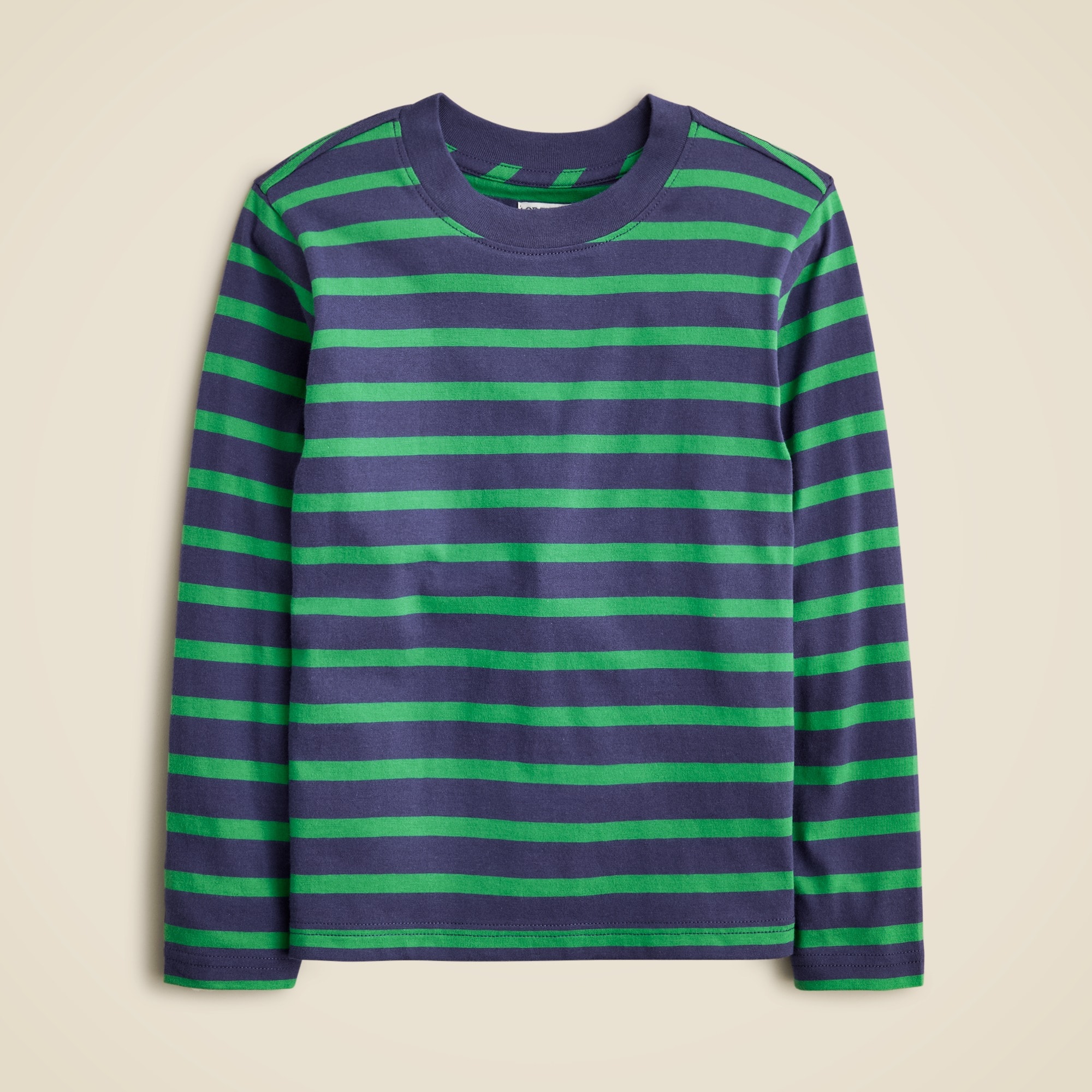 boys Kids' long-sleeve striped tee in broken-in-jersey