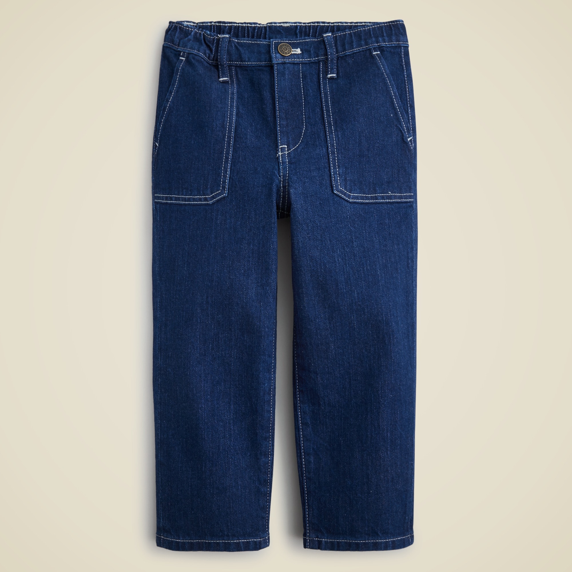  Kids' pull-on jean in calypso wash