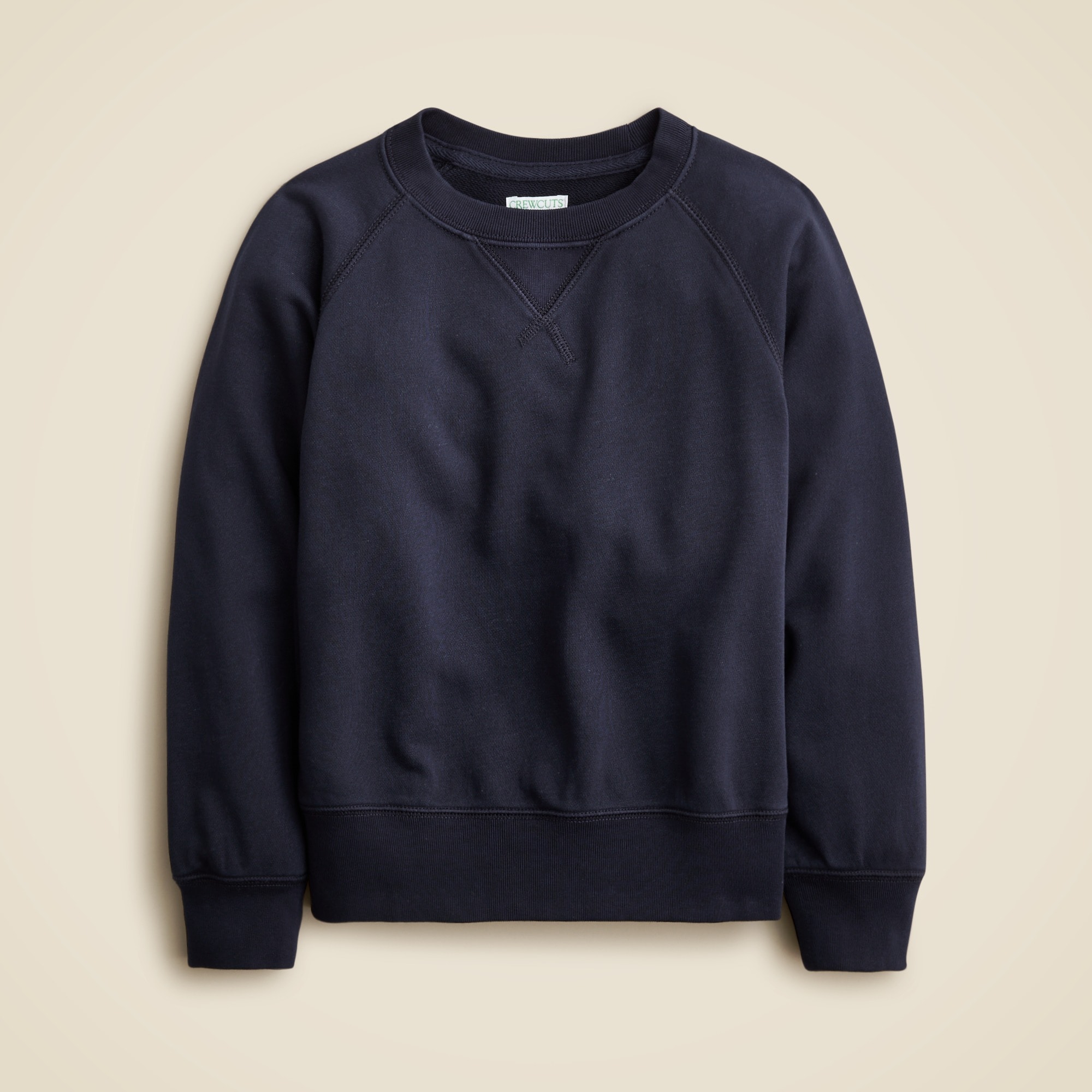 boys KID by Crewcuts garment-dyed crewneck sweatshirt