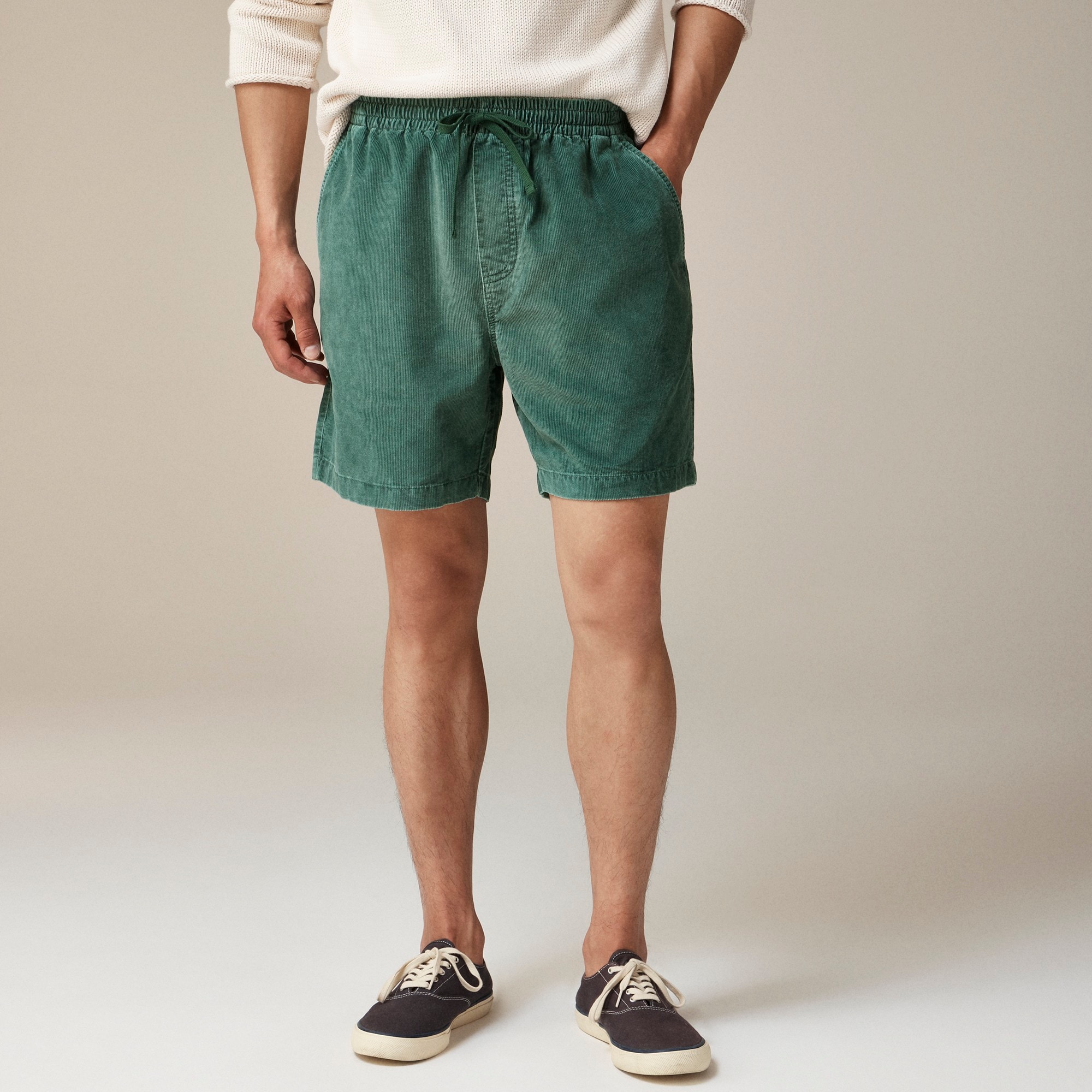 mens 6&quot; corduroy dock short