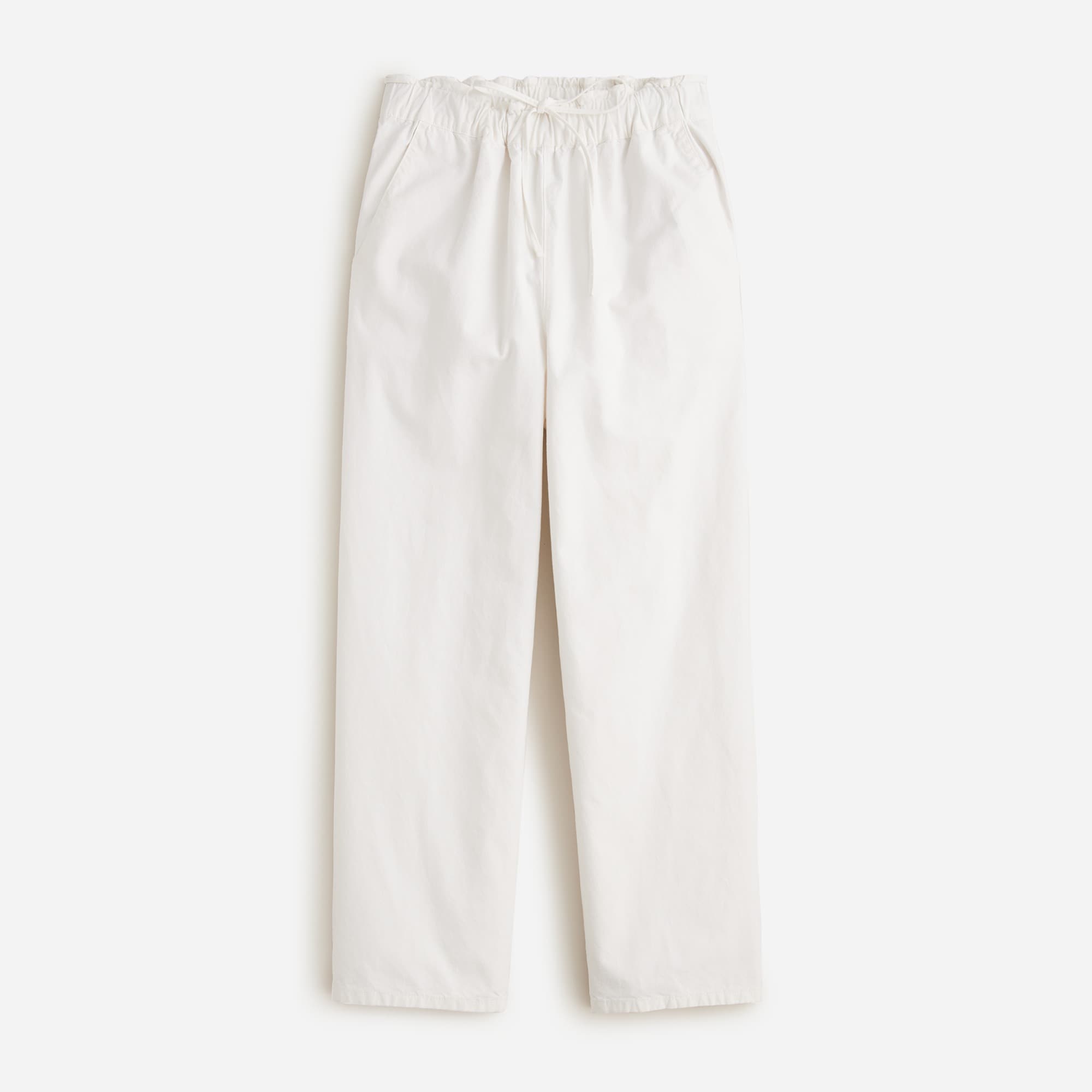  Drawstring pant in cotton blend